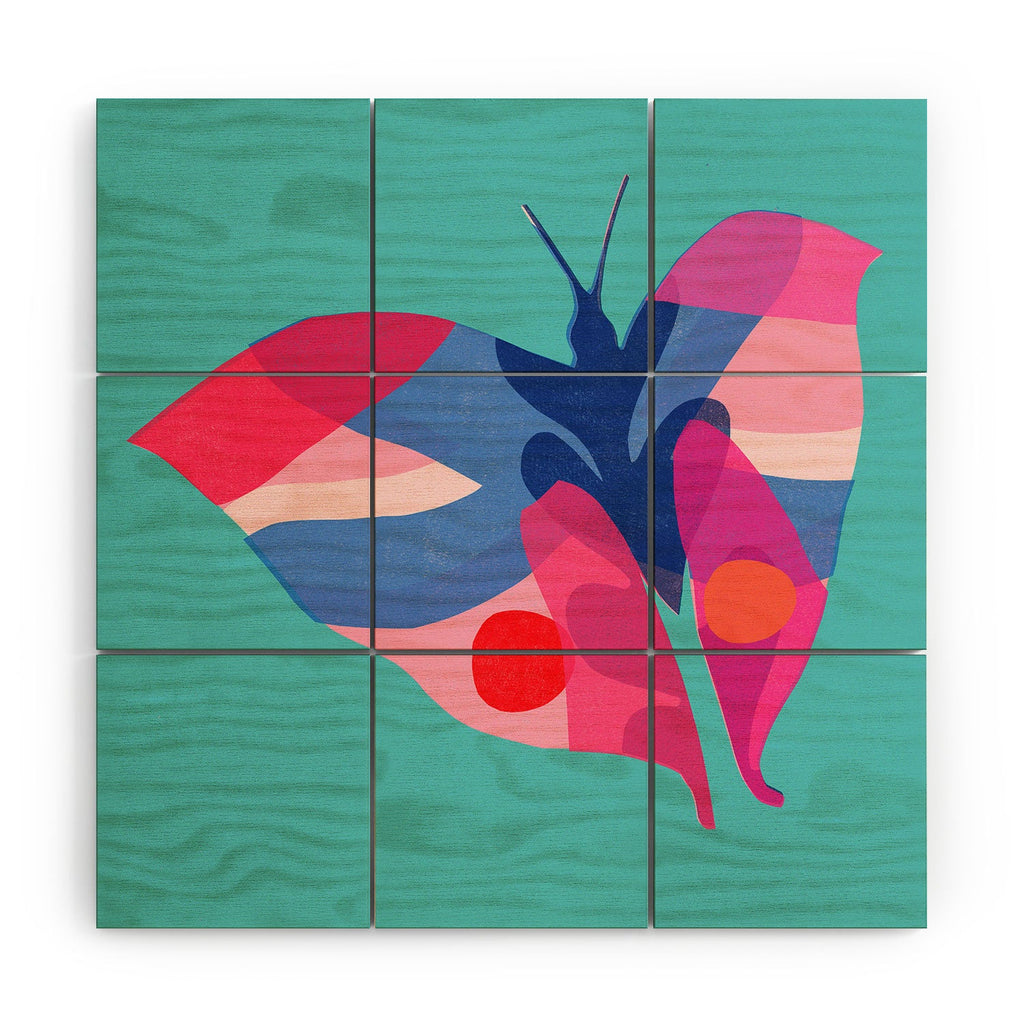 Garima Dhawan flight 2 Wood Wall Mural