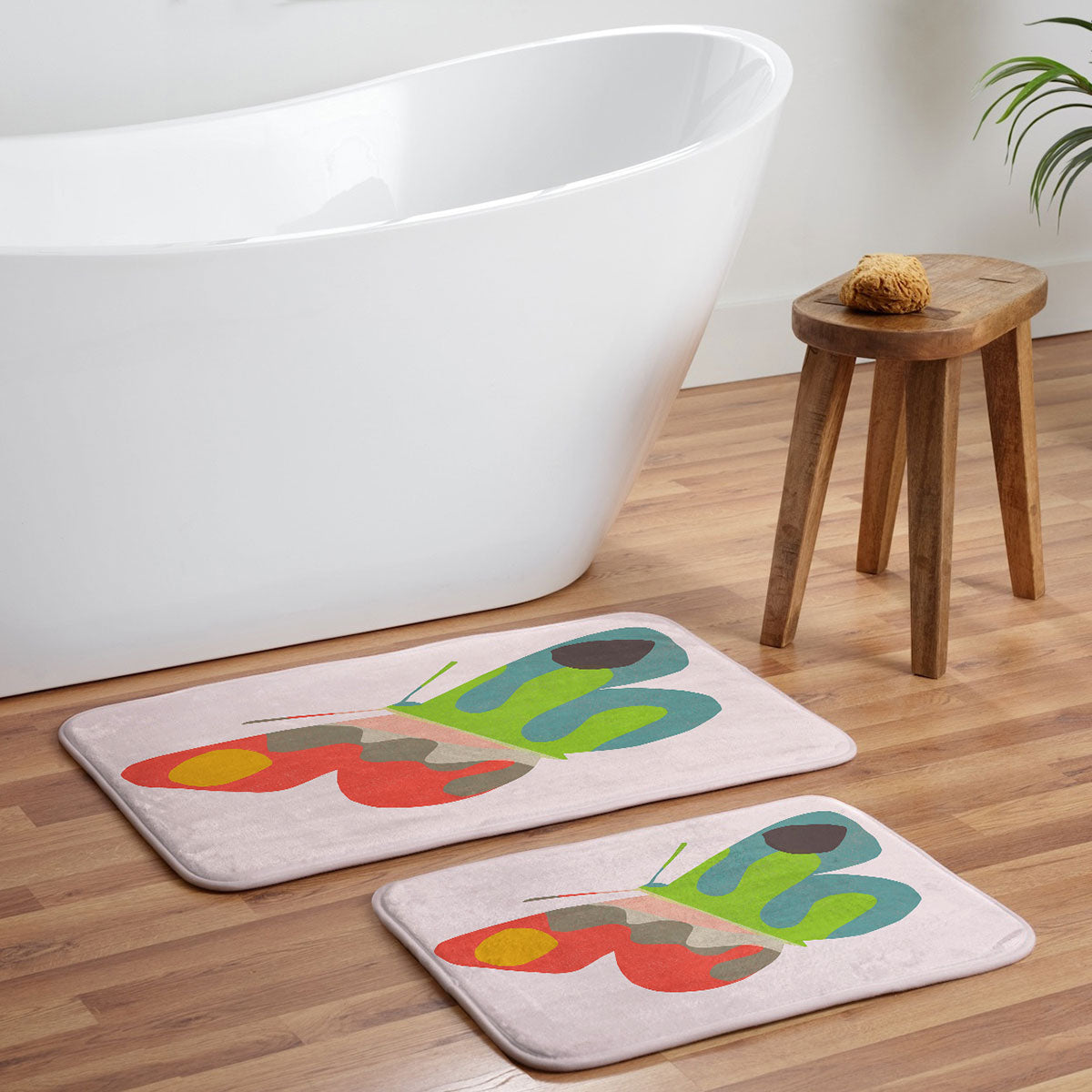 Garima Dhawan flight 3 Memory Foam Bath Mat