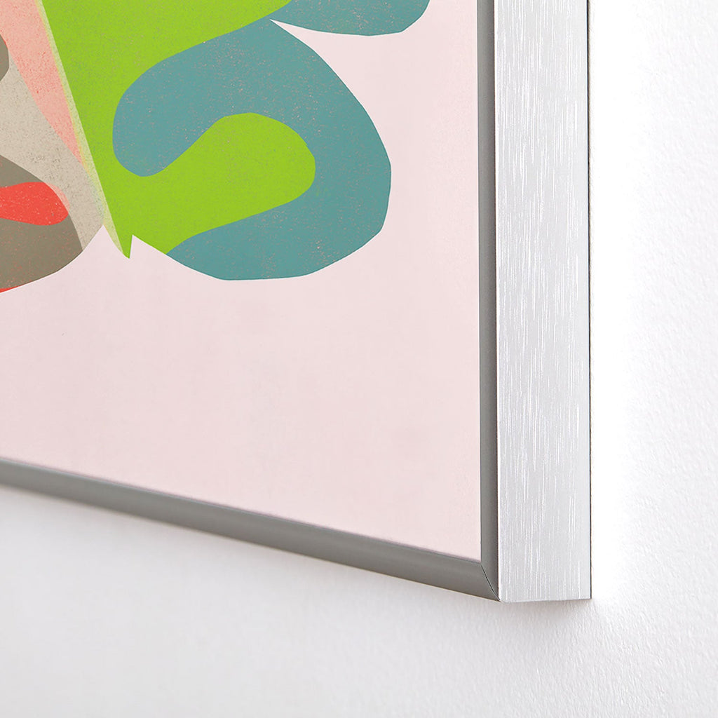 Garima Dhawan flight 3 Square Metal Framed Art Print