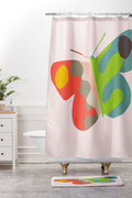 Garima Dhawan flight 3 Shower Curtain And Mat