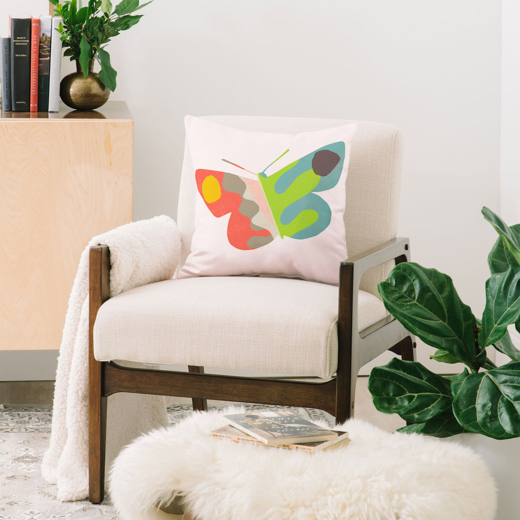Garima Dhawan flight 3 Throw Pillow