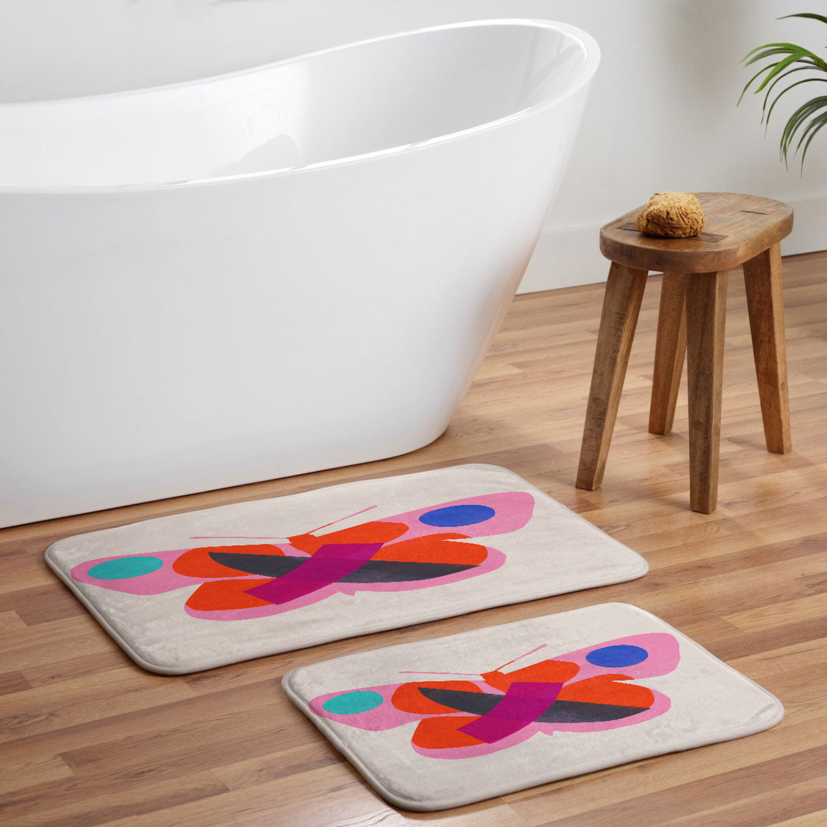 Garima Dhawan flight 4 Memory Foam Bath Mat