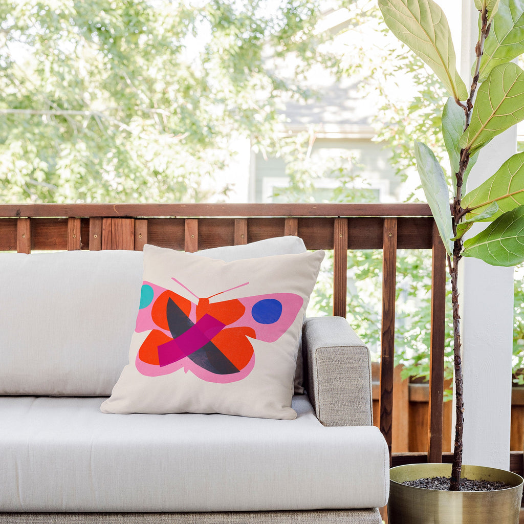 Garima Dhawan flight 4 Outdoor Throw Pillow