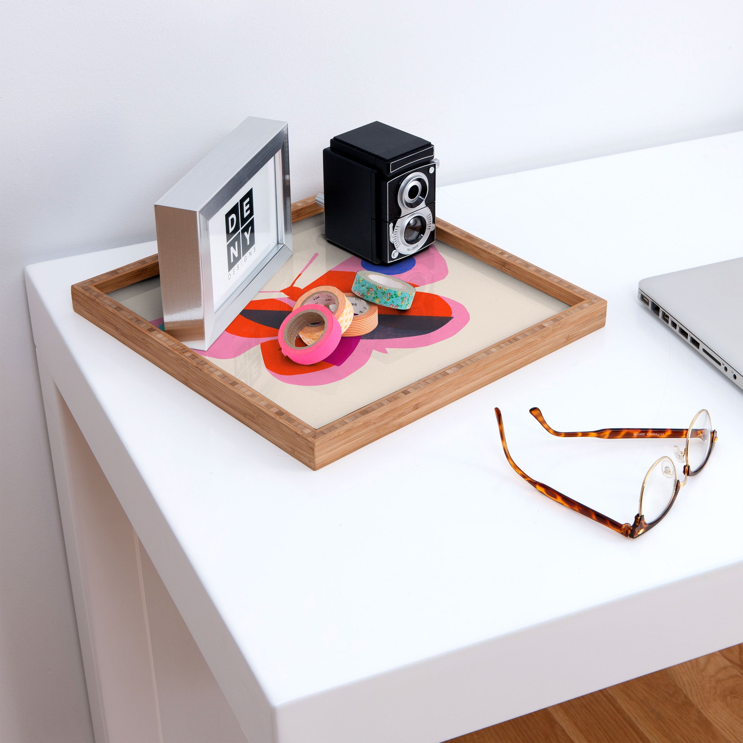 Garima Dhawan flight 4 Square Tray