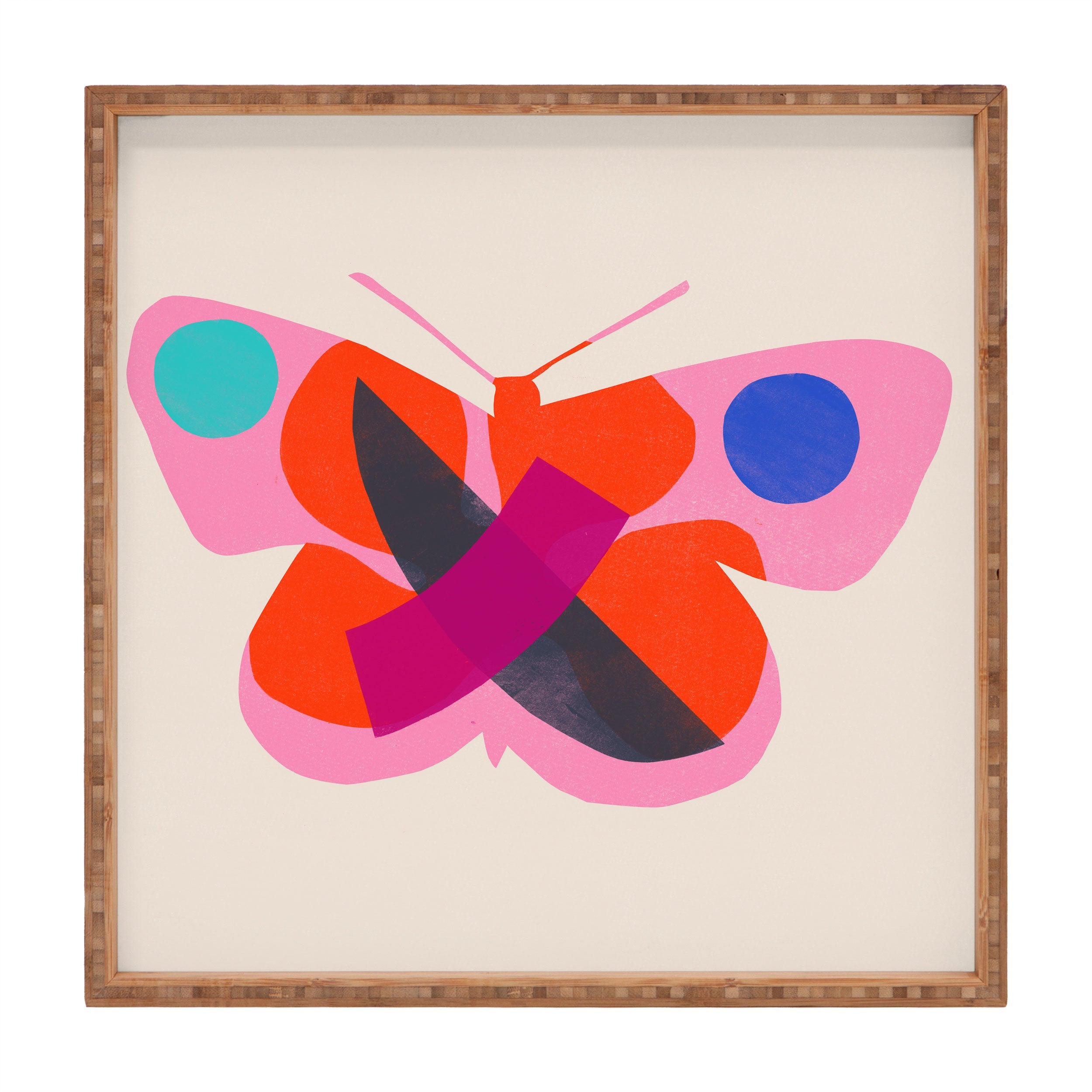 Garima Dhawan flight 4 Square Tray