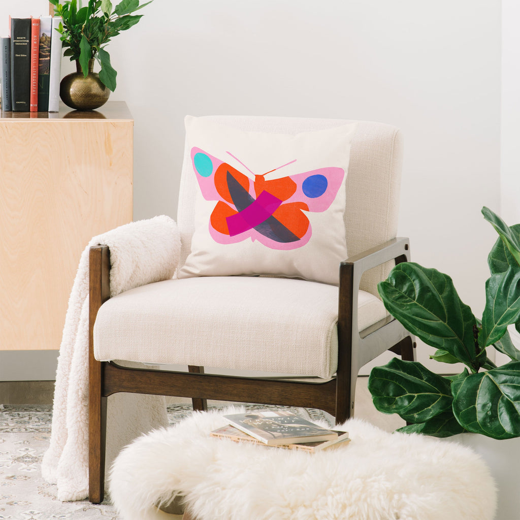 Garima Dhawan flight 4 Throw Pillow