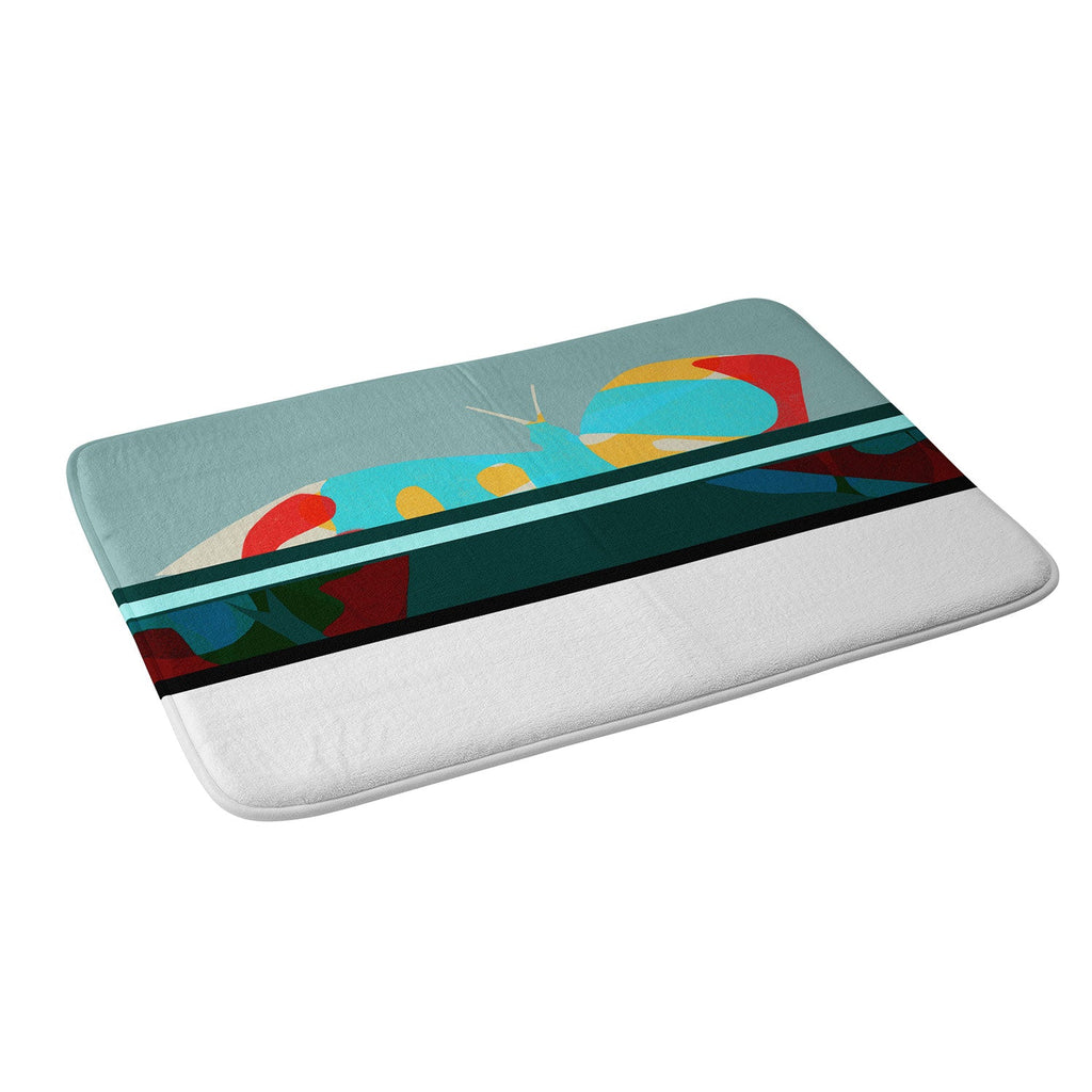 Garima Dhawan flight 5 Memory Foam Bath Mat