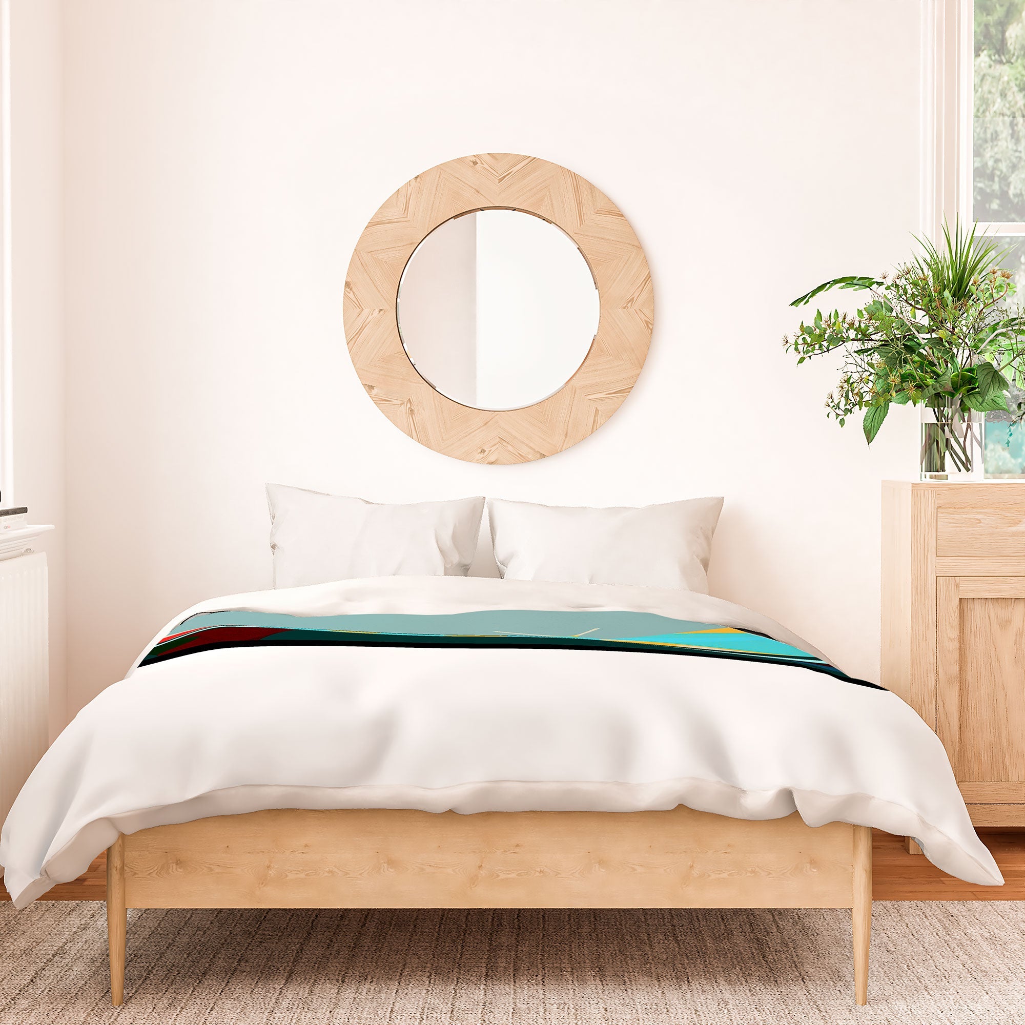 Garima Dhawan flight 5 Duvet Cover