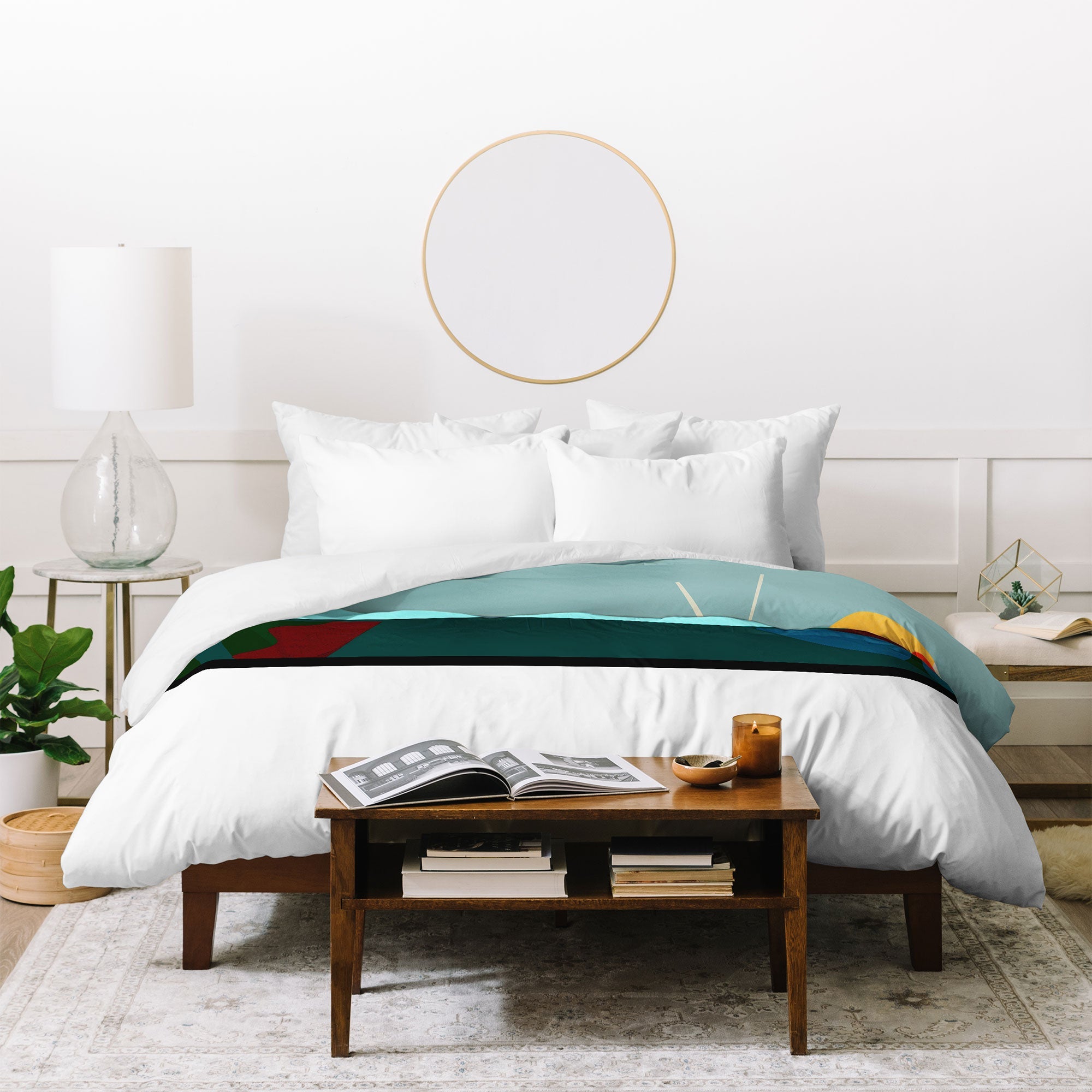 Garima Dhawan flight 5 Duvet Cover