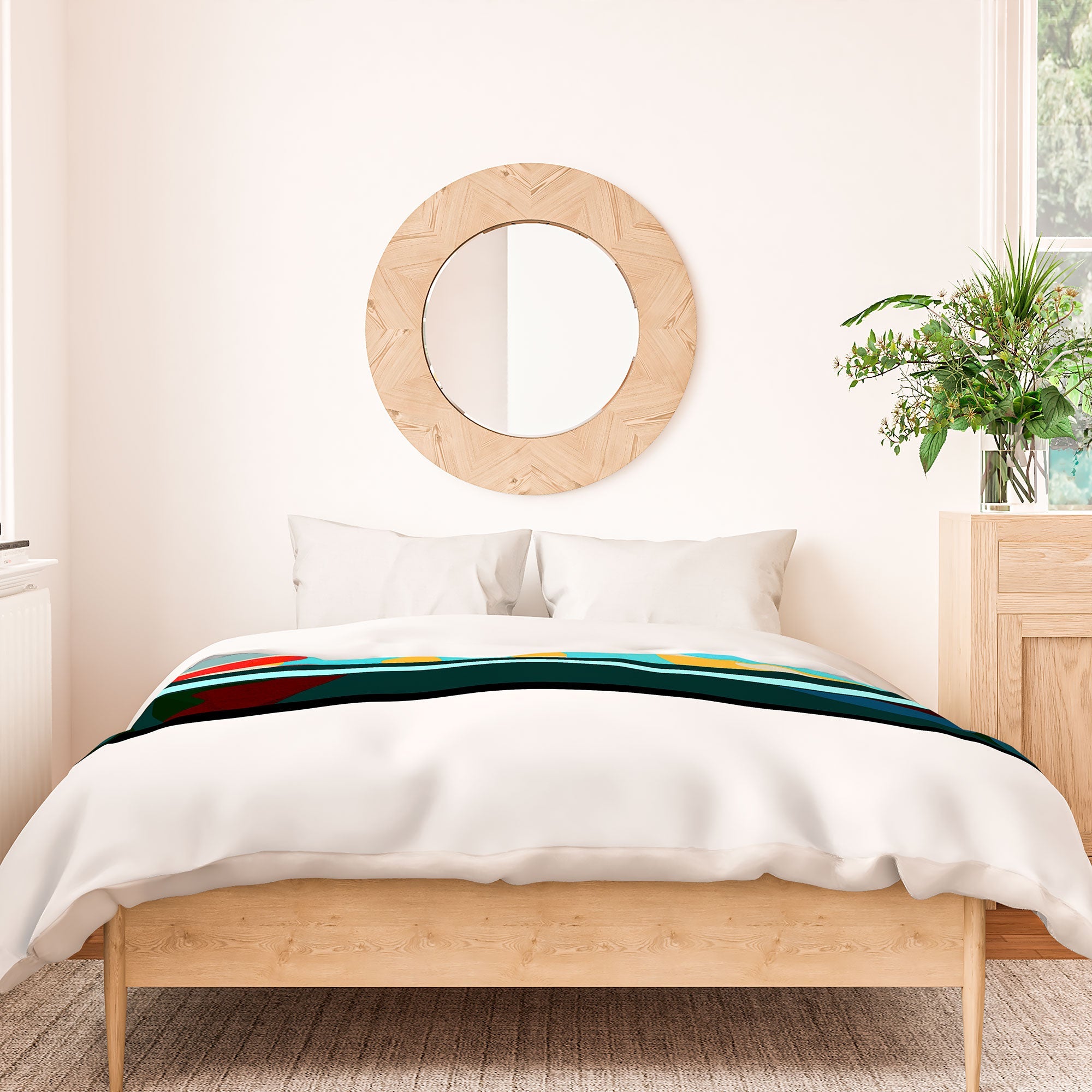 Garima Dhawan flight 5 Duvet Cover