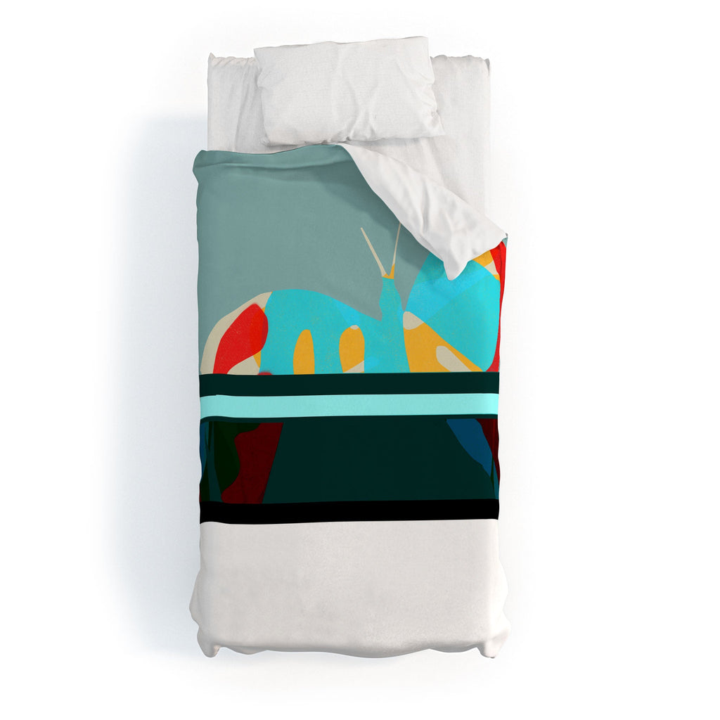 Garima Dhawan flight 5 Duvet Cover