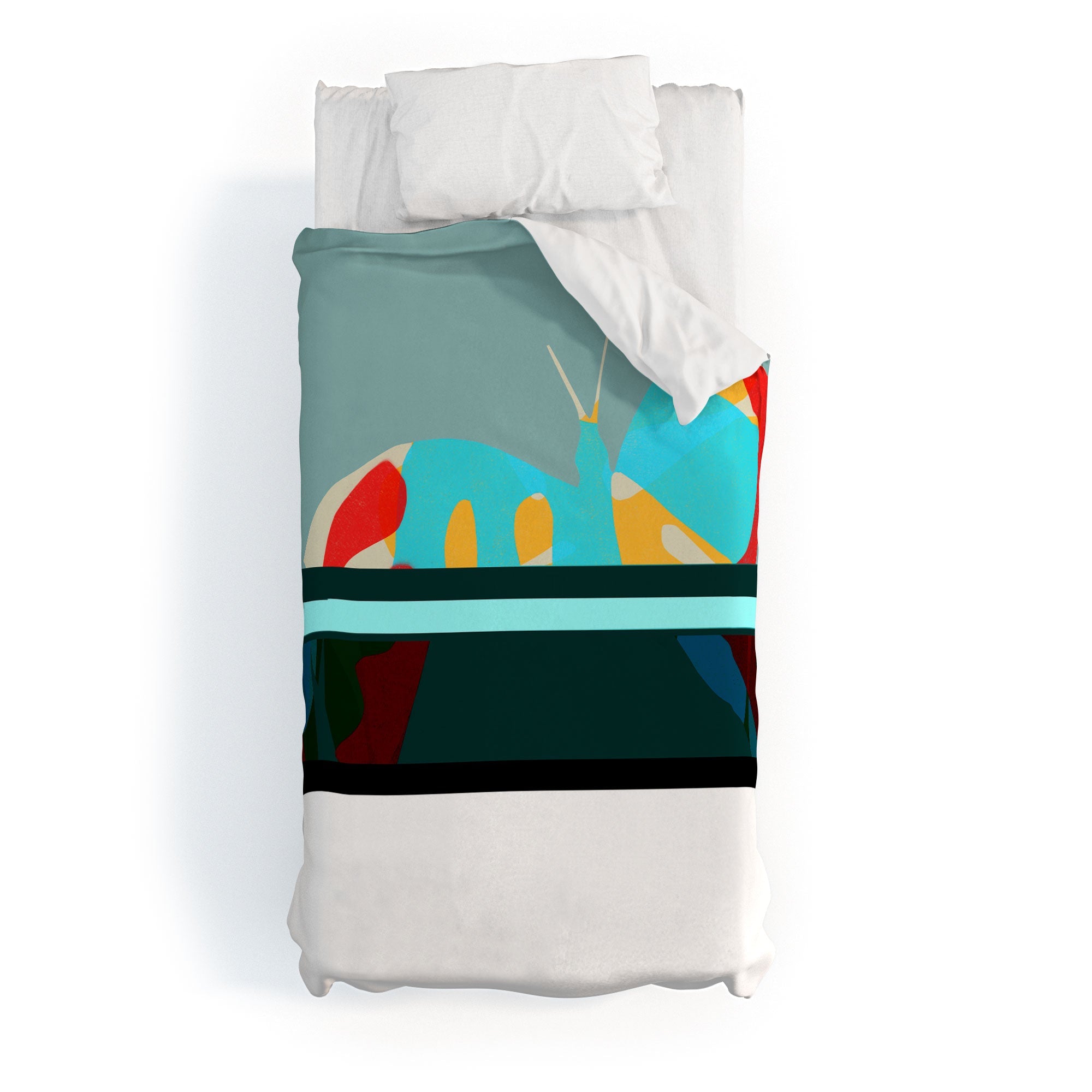 Garima Dhawan flight 5 Duvet Cover
