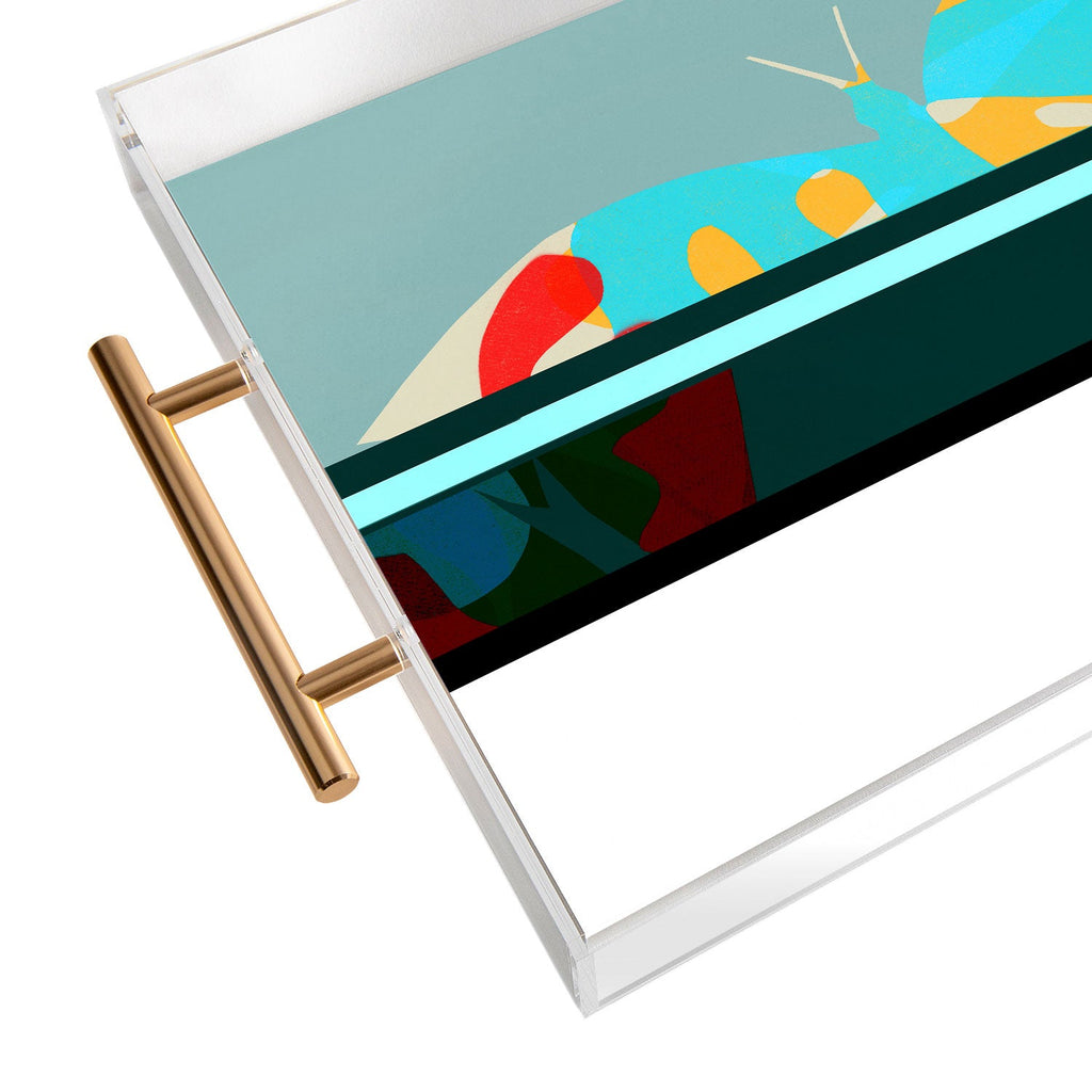 Garima Dhawan flight 5 Acrylic Tray