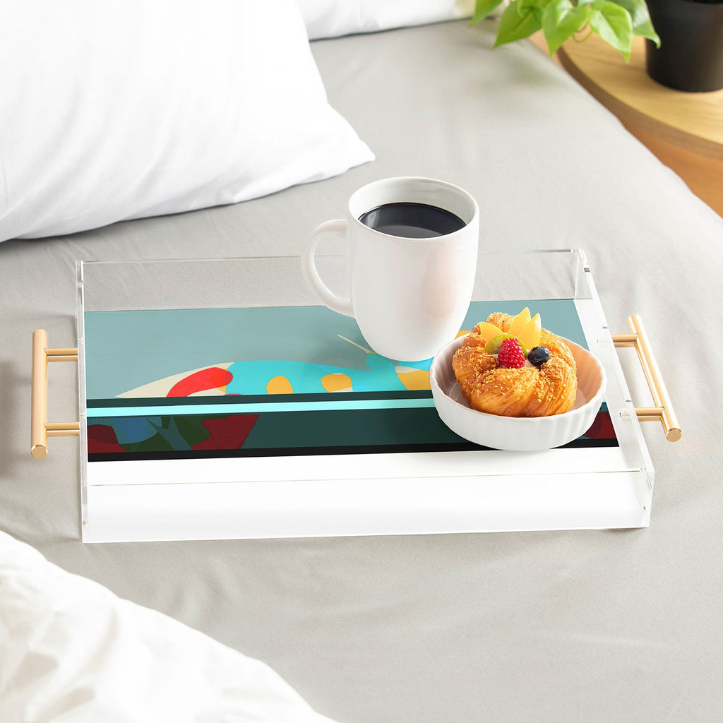 Garima Dhawan flight 5 Acrylic Tray