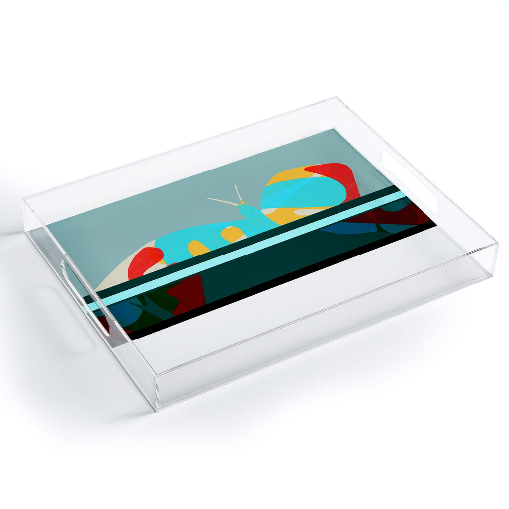 Garima Dhawan flight 5 Acrylic Tray