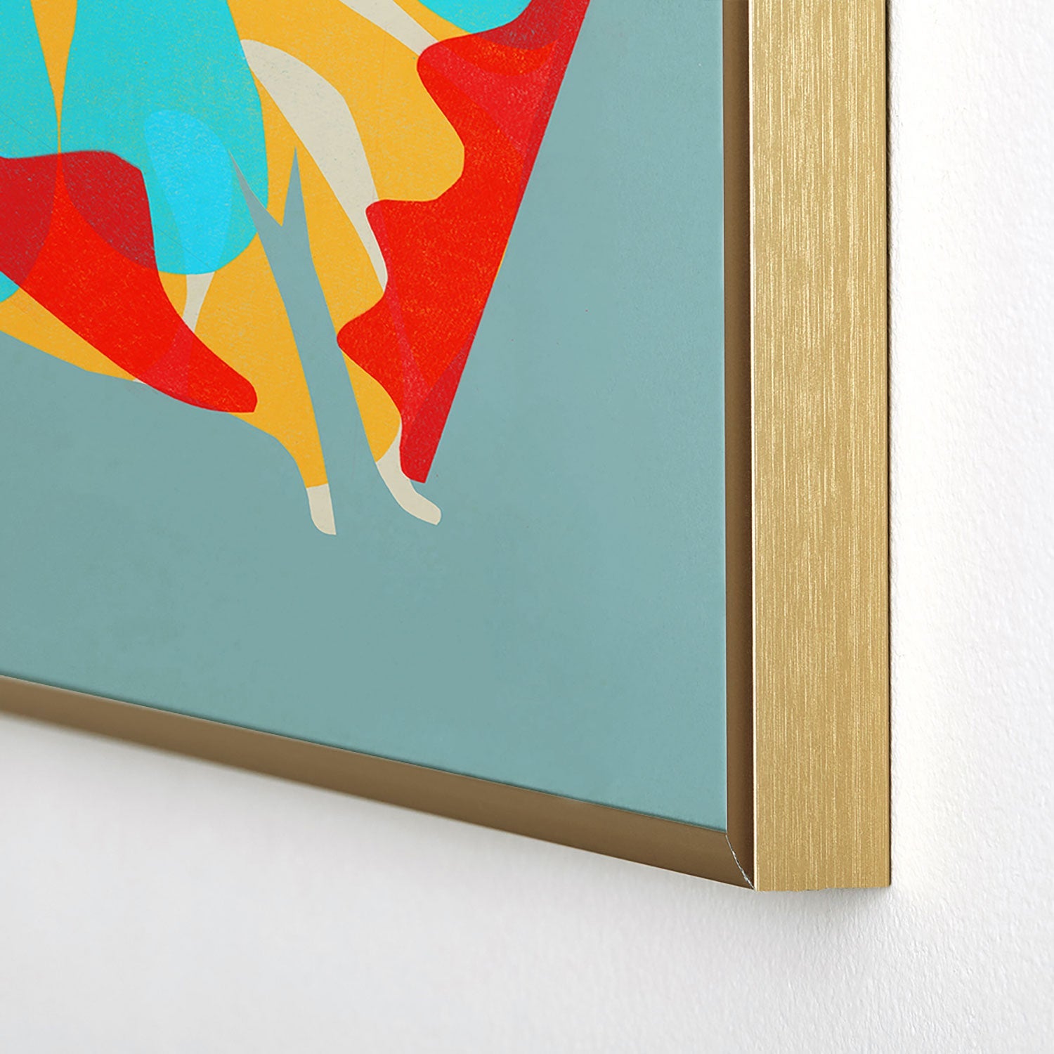 Garima Dhawan flight 5 Square Metal Framed Art Print