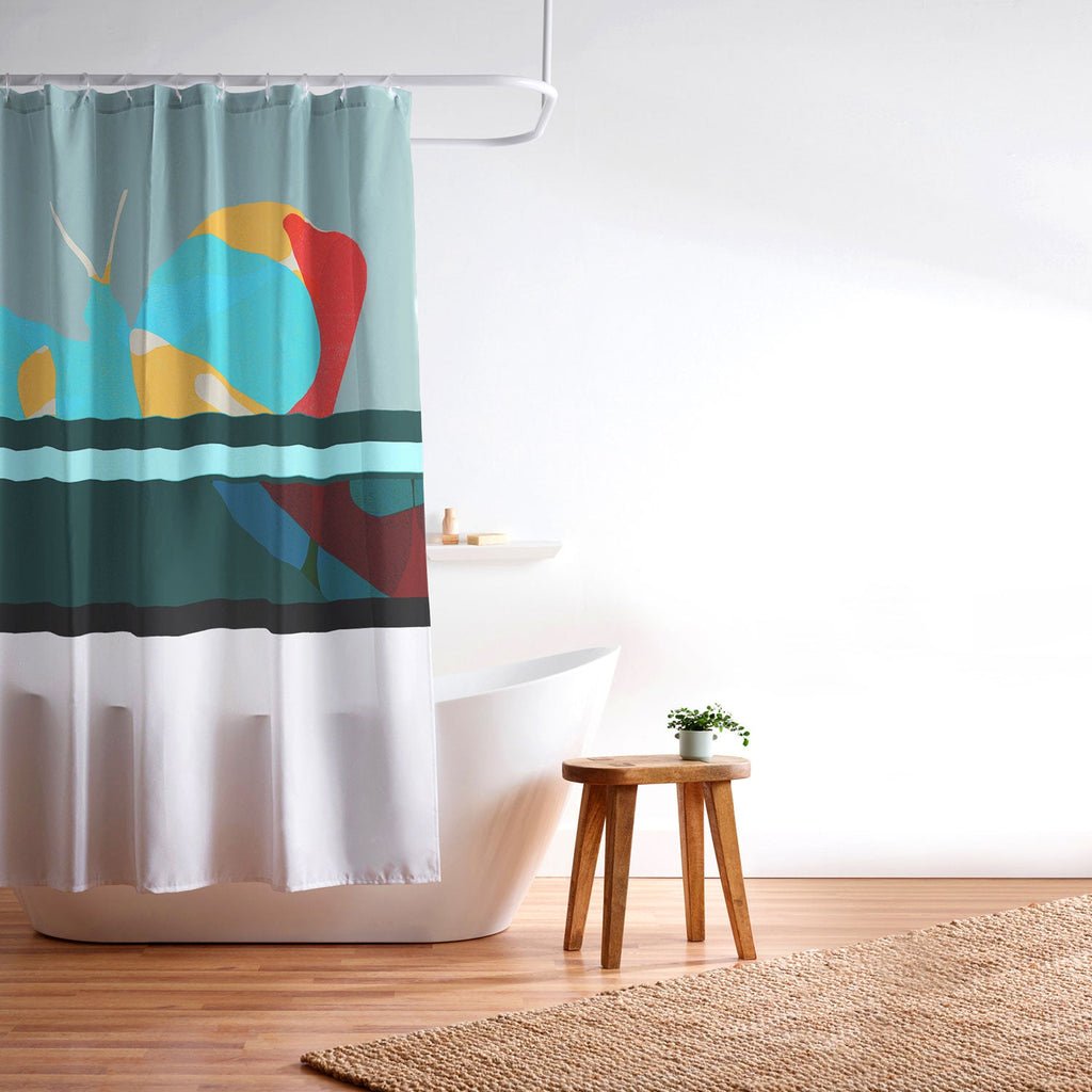 Garima Dhawan flight 5 Shower Curtain