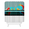 Garima Dhawan flight 5 Shower Curtain