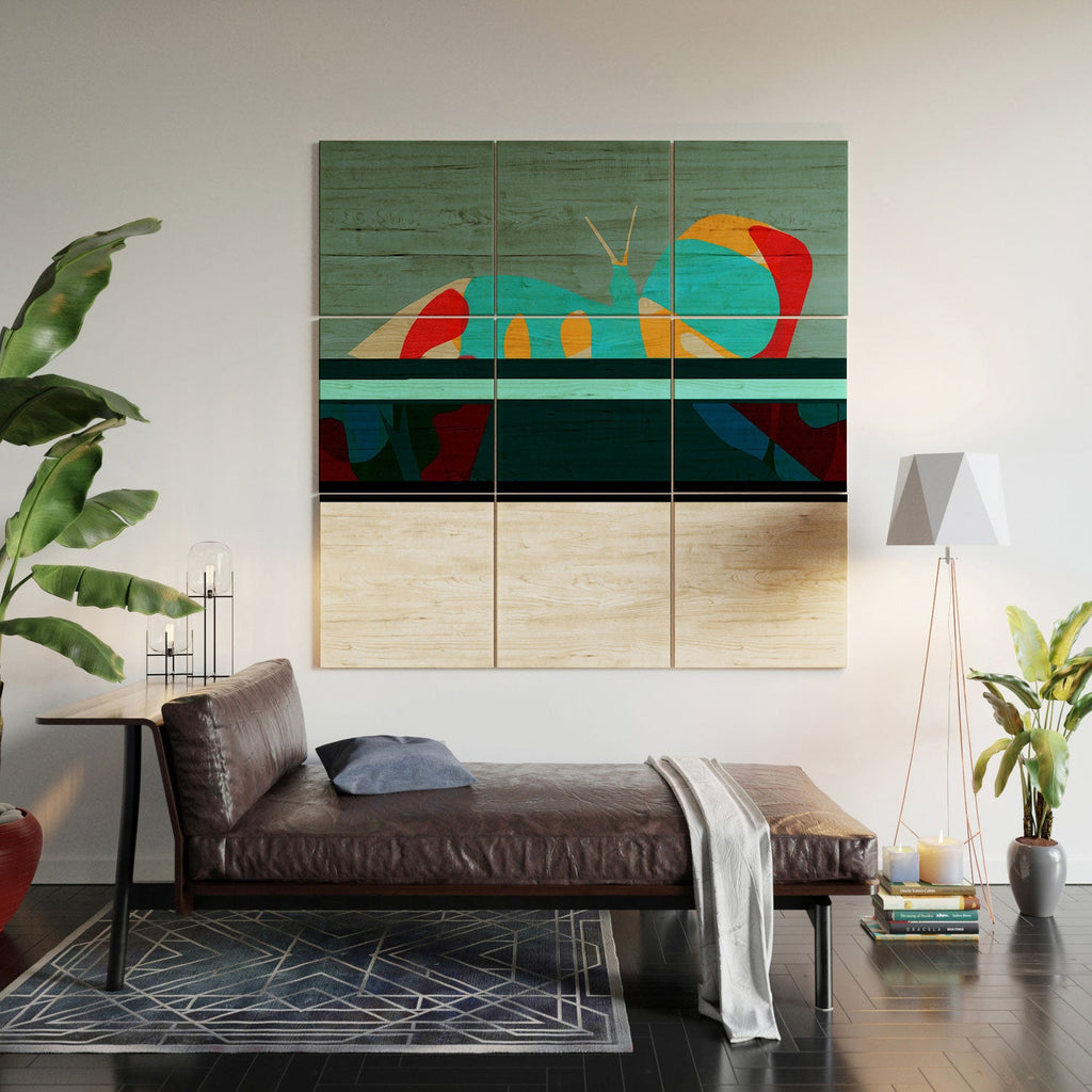 Garima Dhawan flight 5 Wood Wall Mural