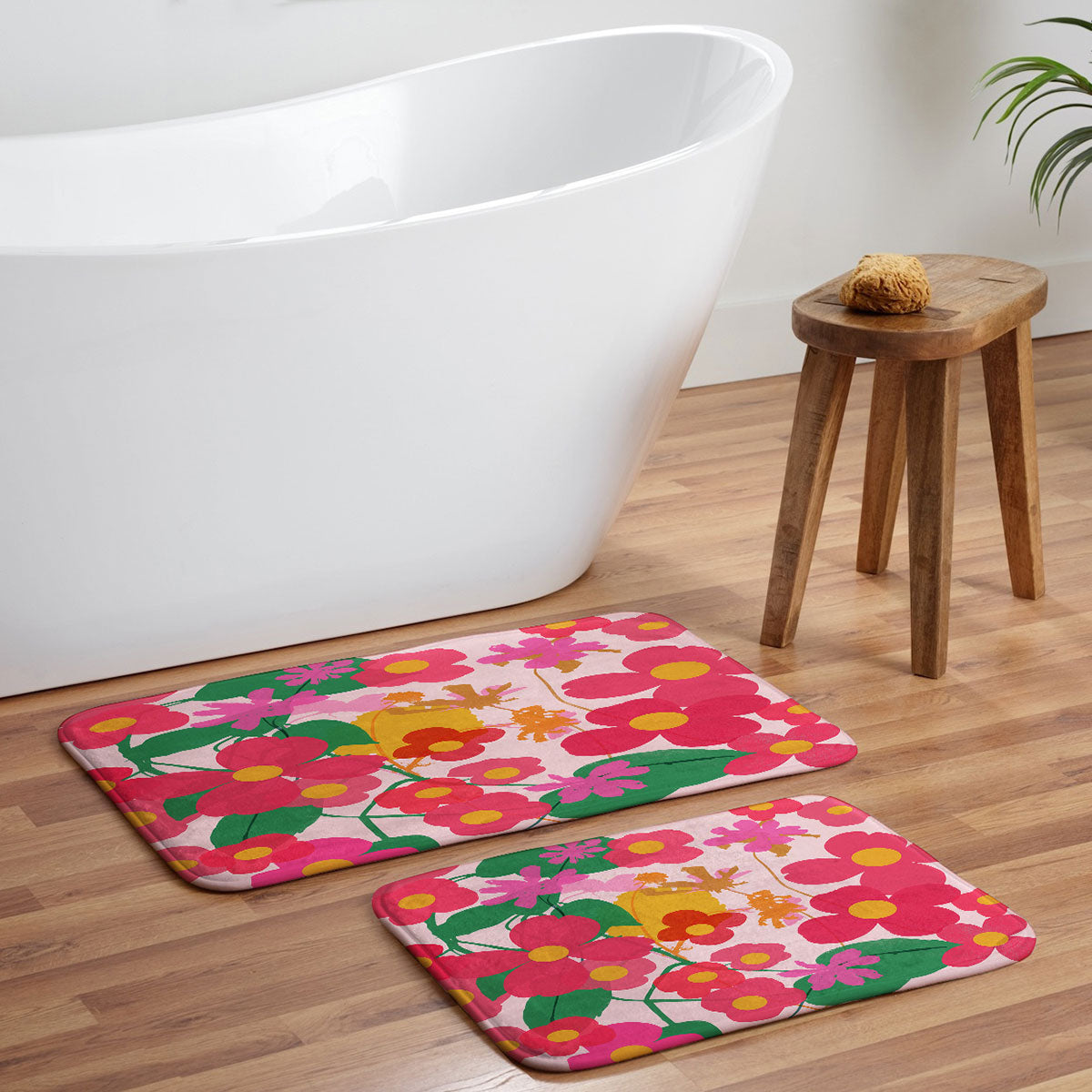 Garima Dhawan garden 2 Memory Foam Bath Mat