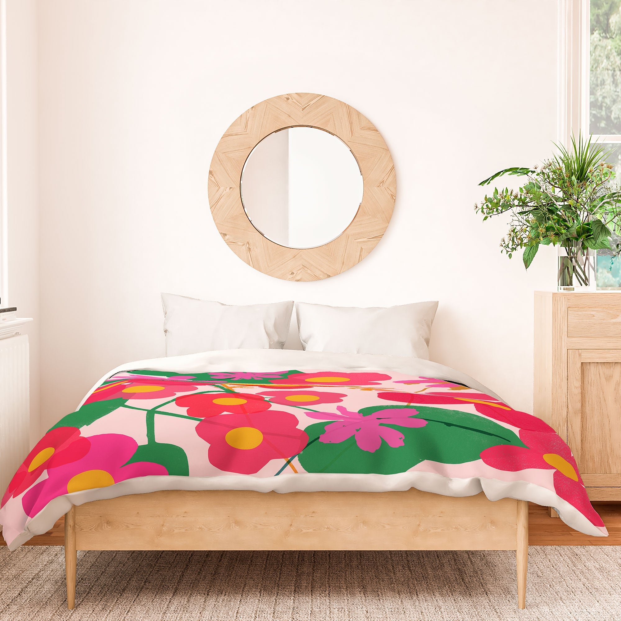 Garima Dhawan garden 2 Duvet Cover