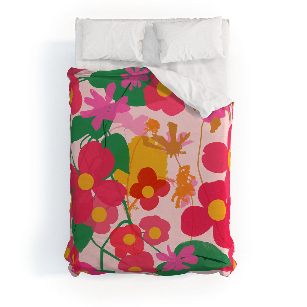 Garima Dhawan garden 2 Duvet Cover
