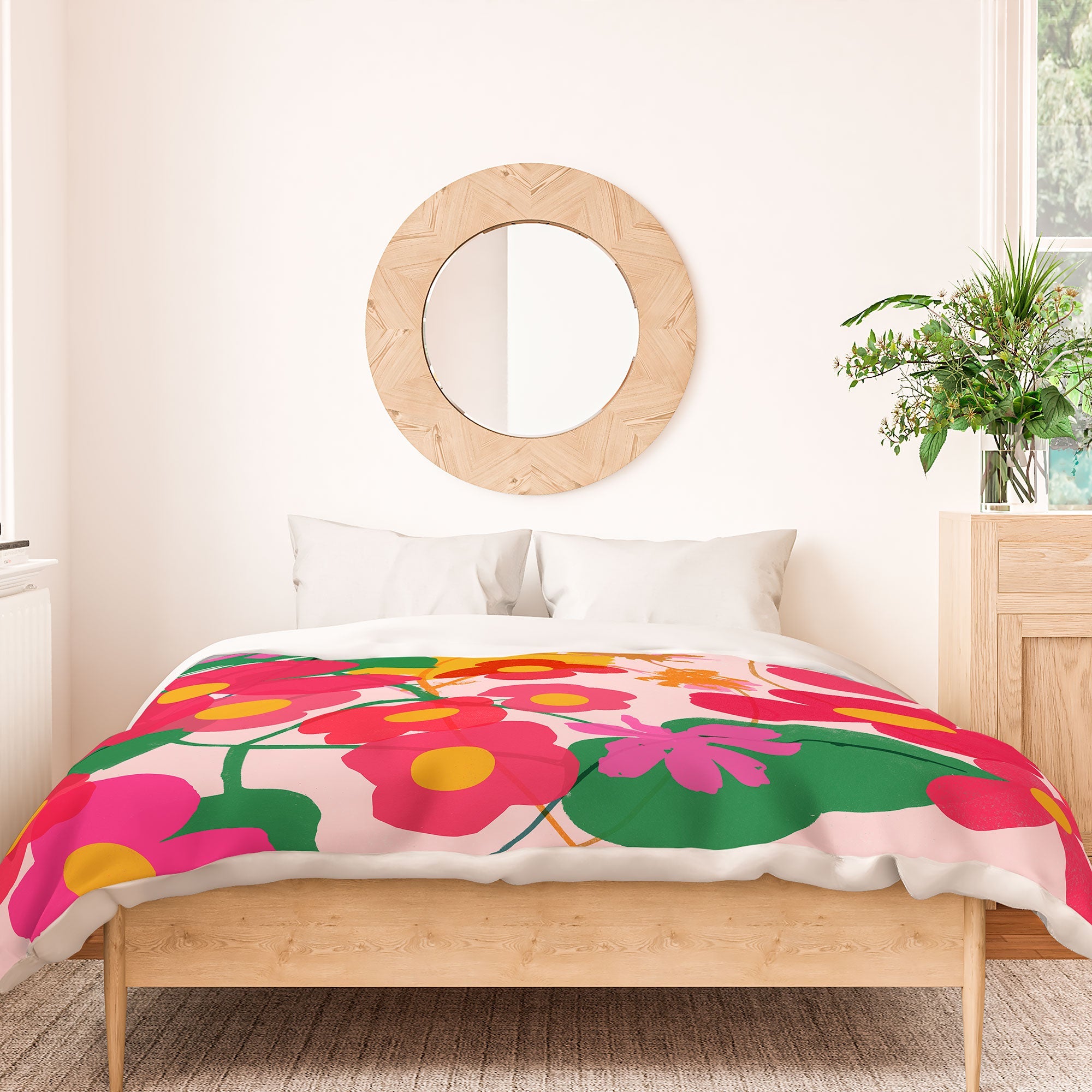 Garima Dhawan garden 2 Duvet Cover