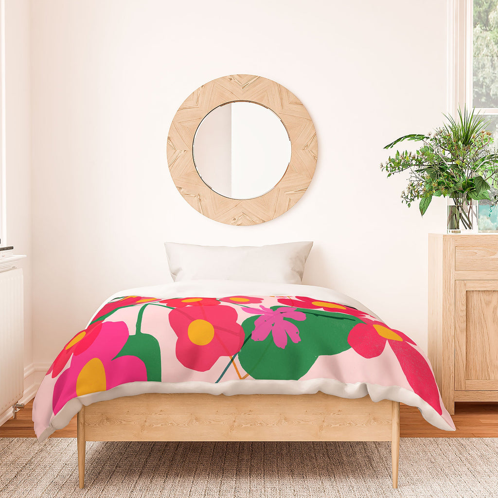 Garima Dhawan garden 2 Duvet Cover