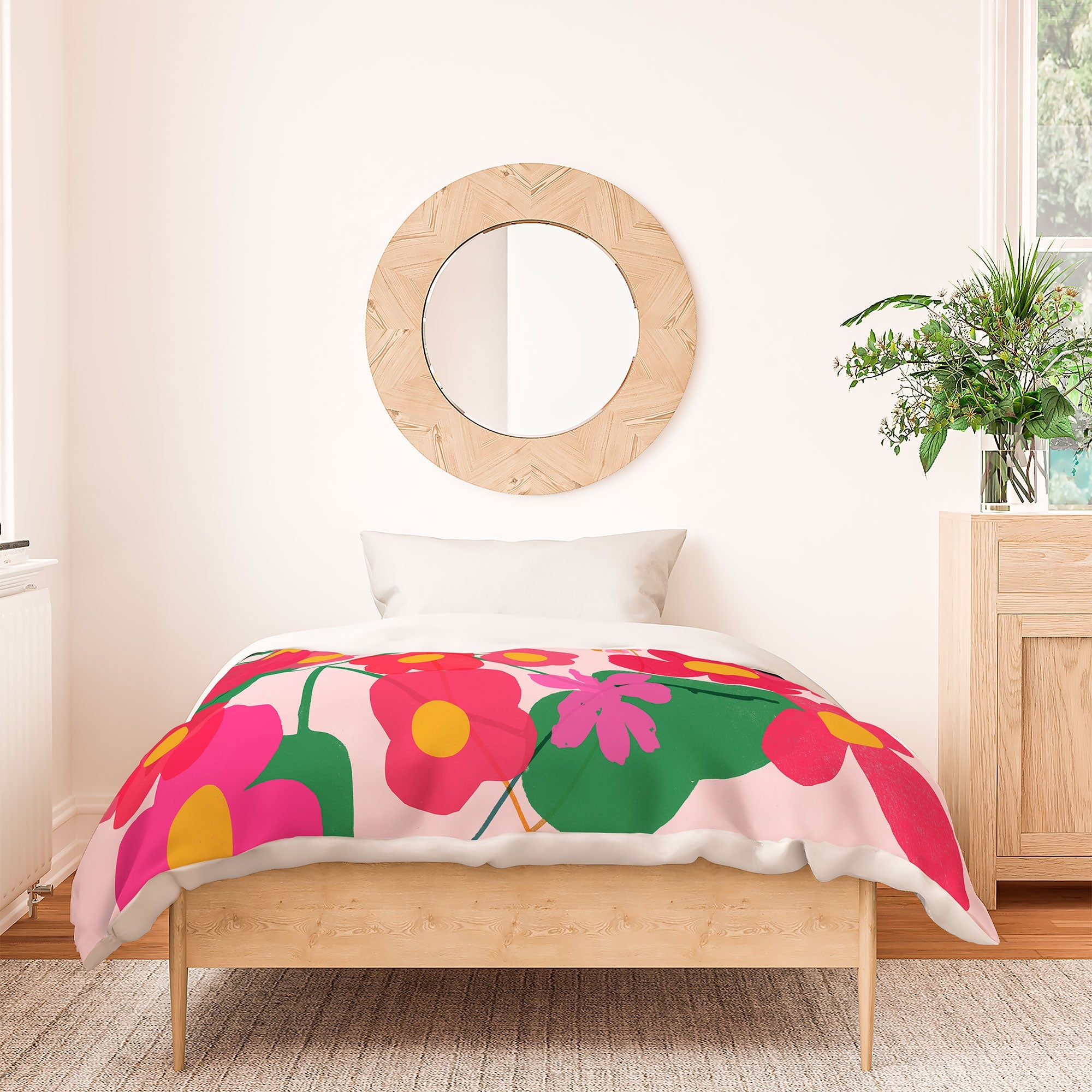 Garima Dhawan garden 2 Duvet Cover