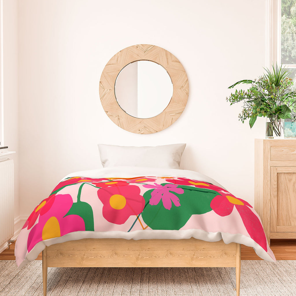 Garima Dhawan garden 2 Duvet Cover