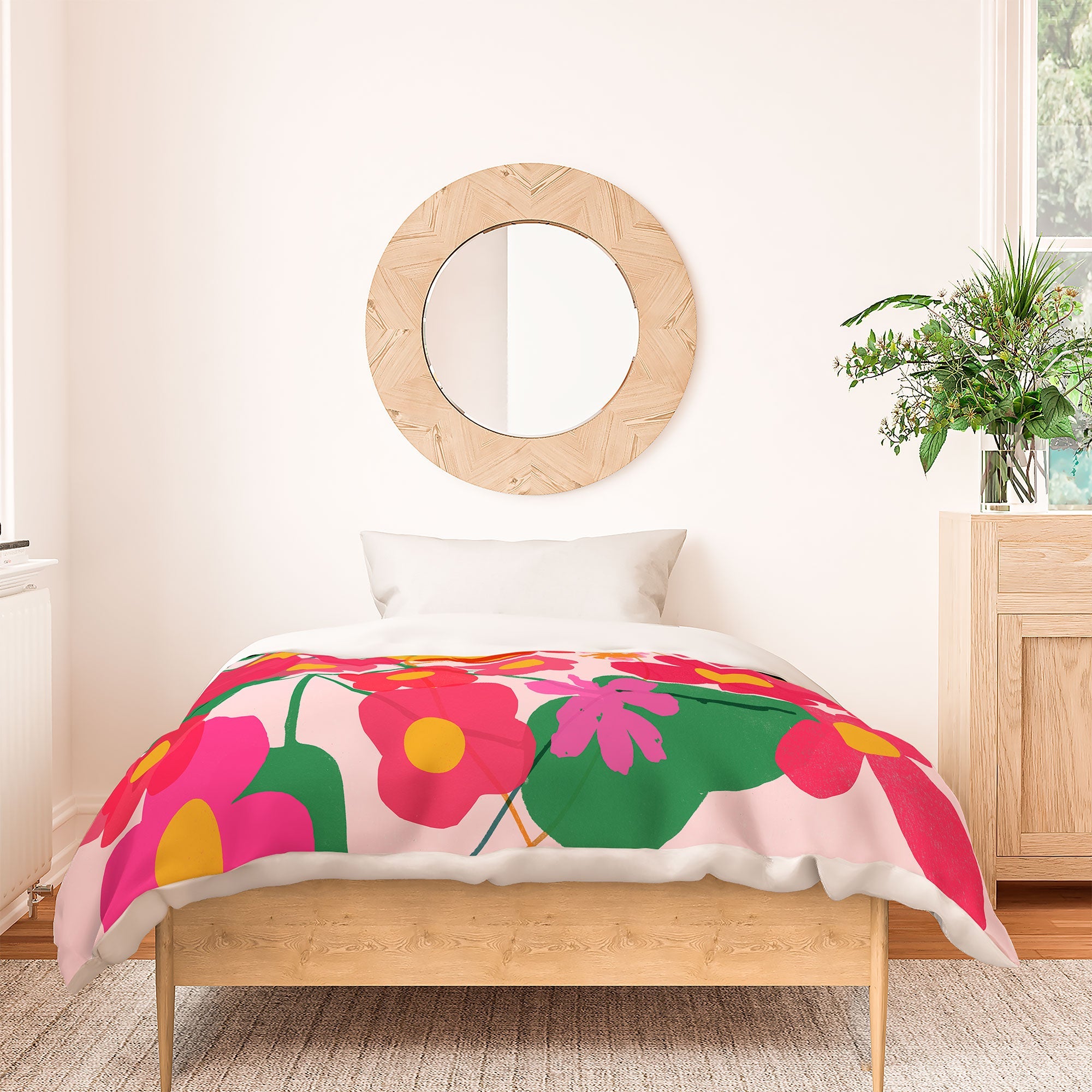 Garima Dhawan garden 2 Duvet Cover