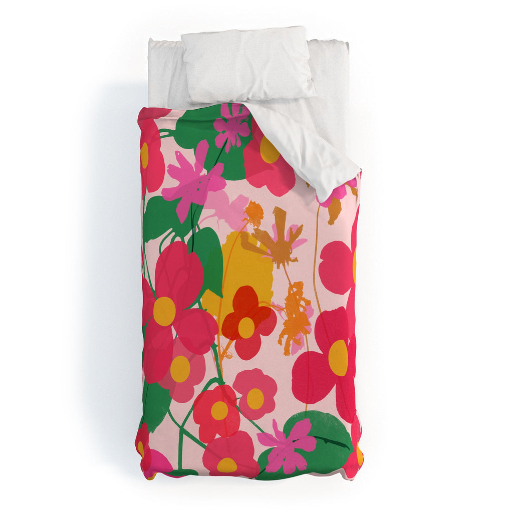 Garima Dhawan garden 2 Duvet Cover