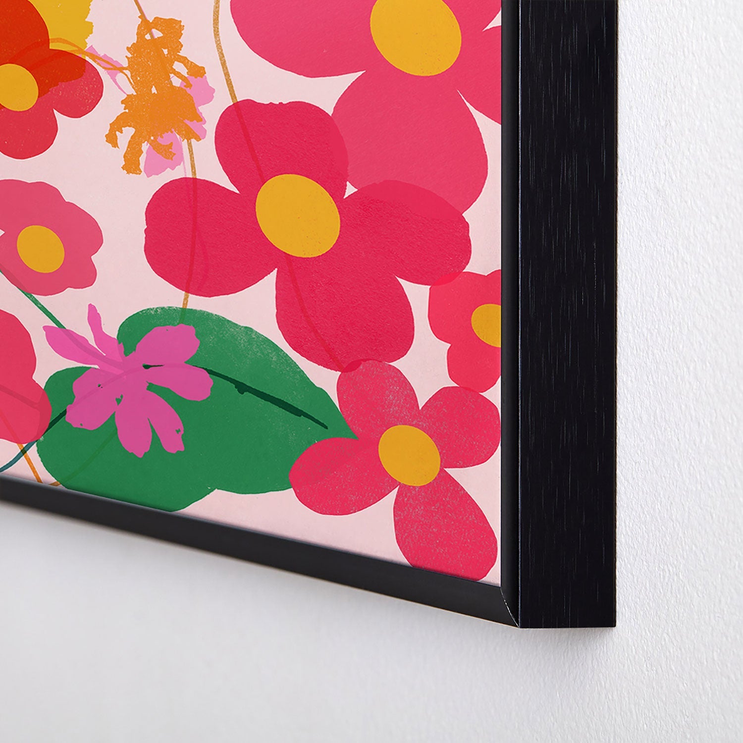 Garima Dhawan garden 2 Square Metal Framed Art Print