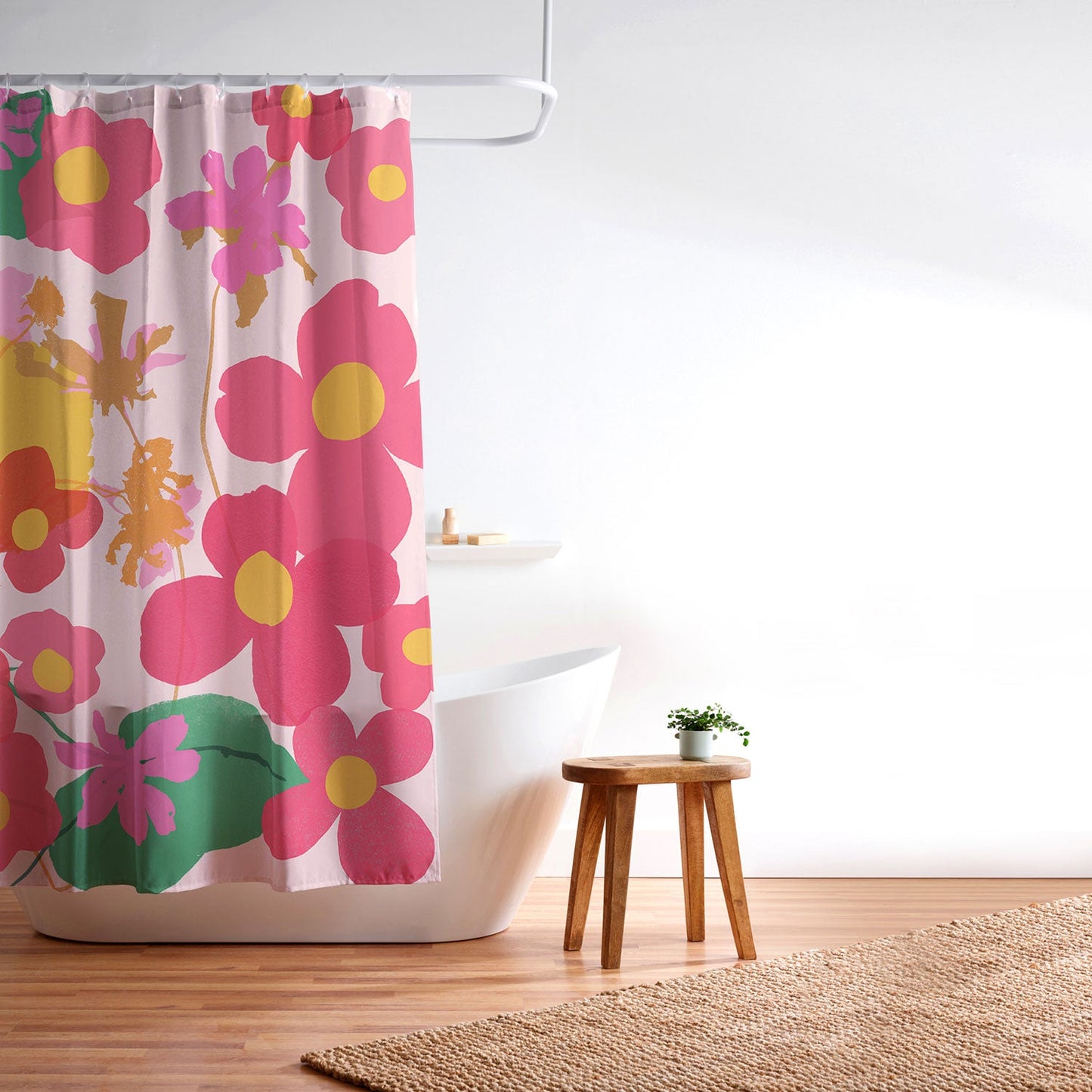 Garima Dhawan garden 2 Shower Curtain