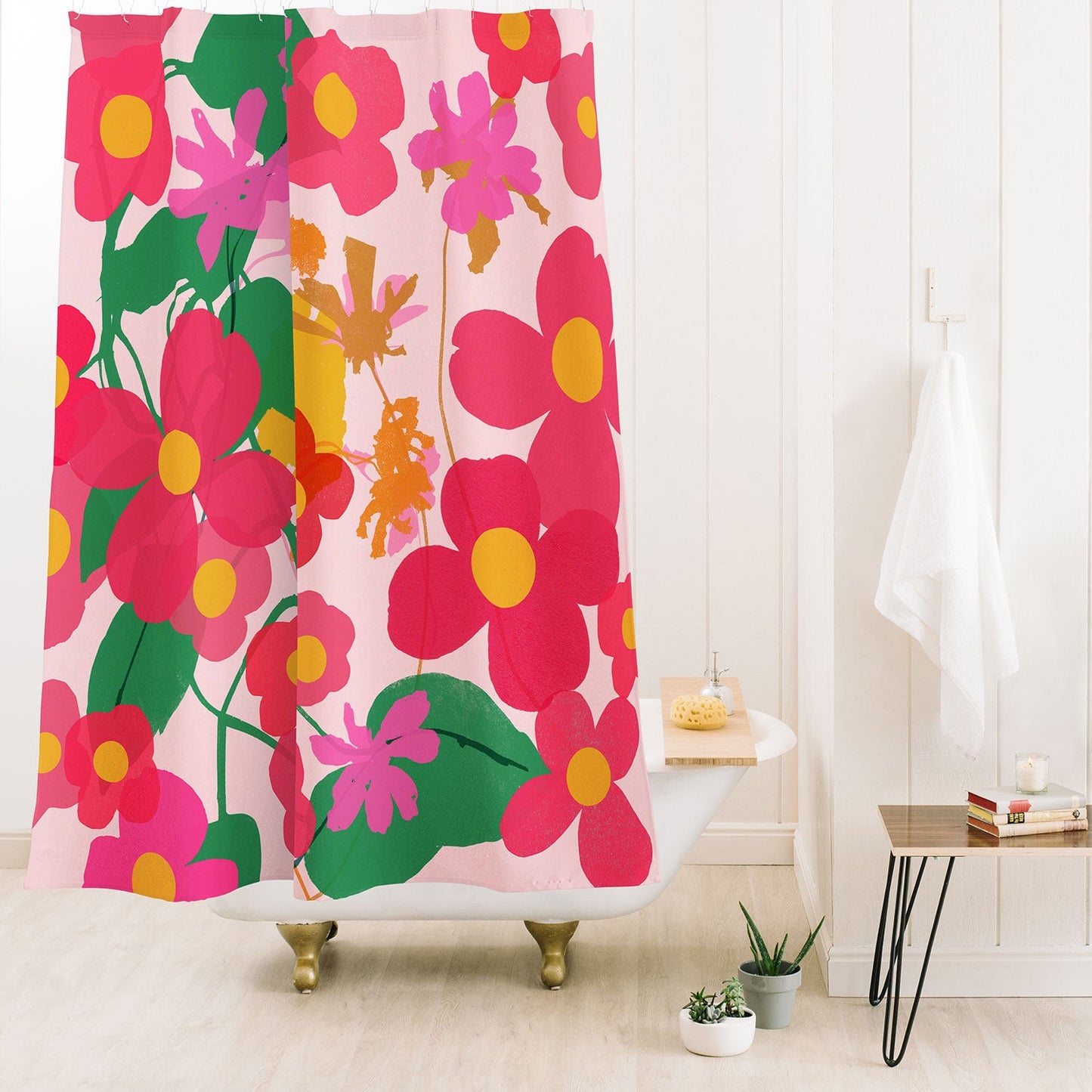 Garima Dhawan garden 2 Shower Curtain