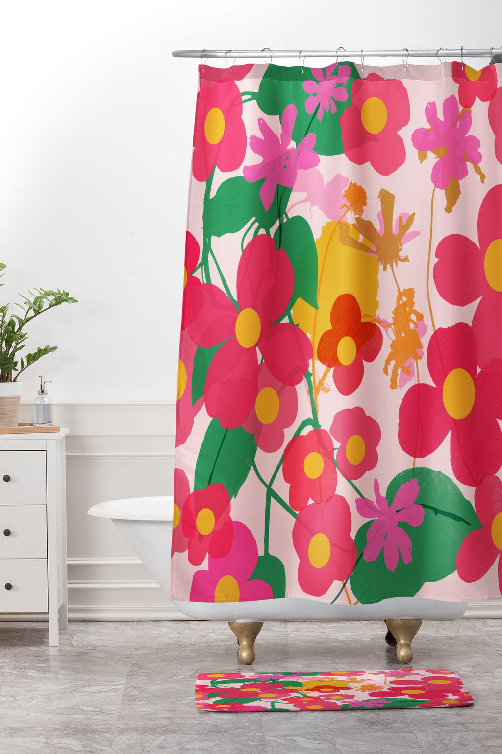 Garima Dhawan garden 2 Memory Foam Bath Mat