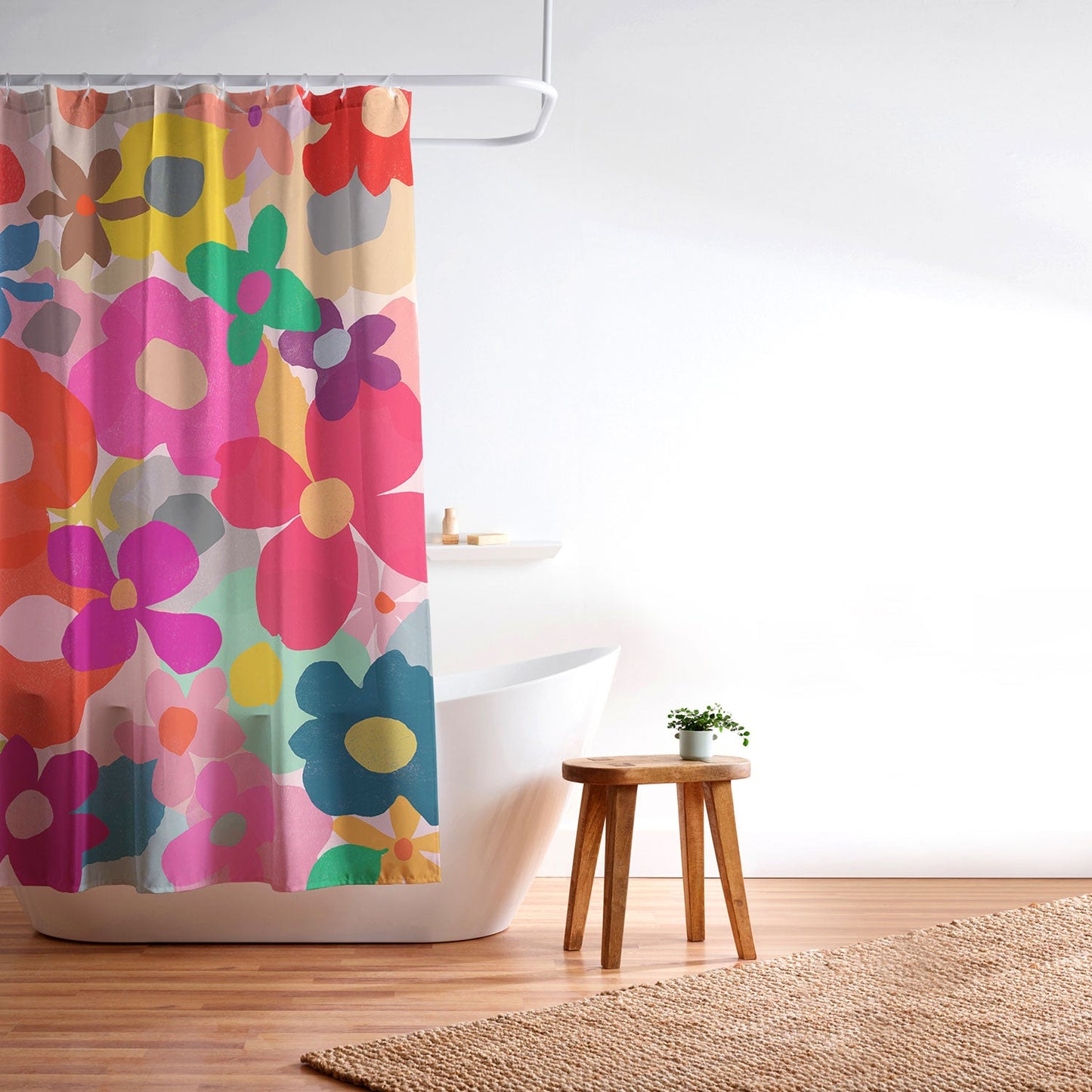 Garima Dhawan garden 3 Shower Curtain