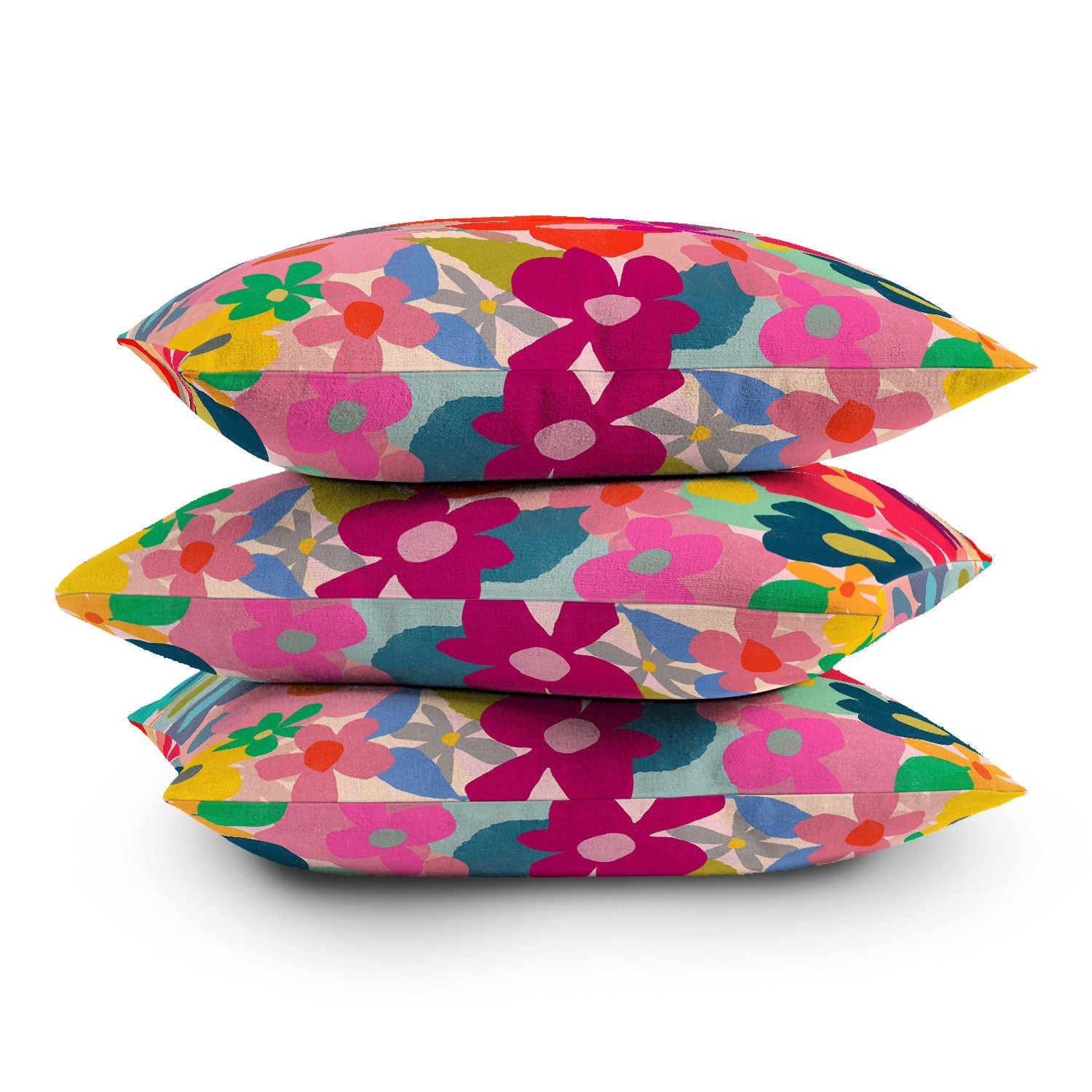 Garima Dhawan garden 3 Outdoor Throw Pillow