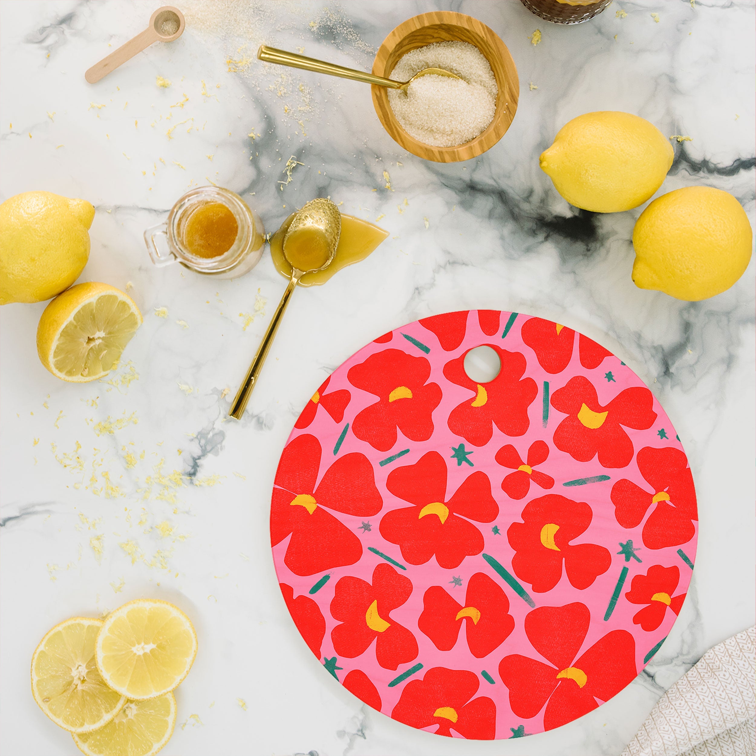Garima Dhawan Merry1 Cutting Board Round