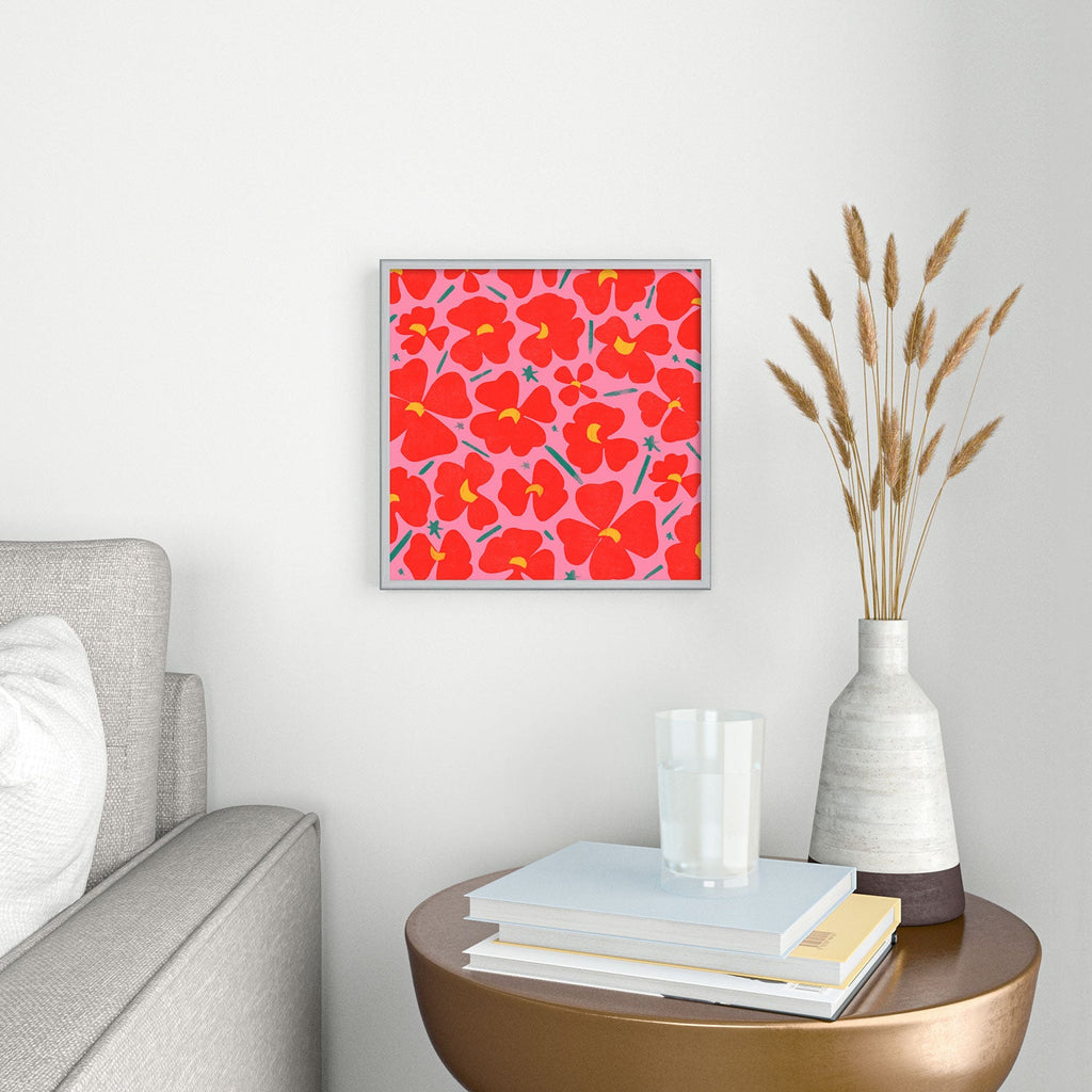 Garima Dhawan Merry1 Square Metal Framed Art Print