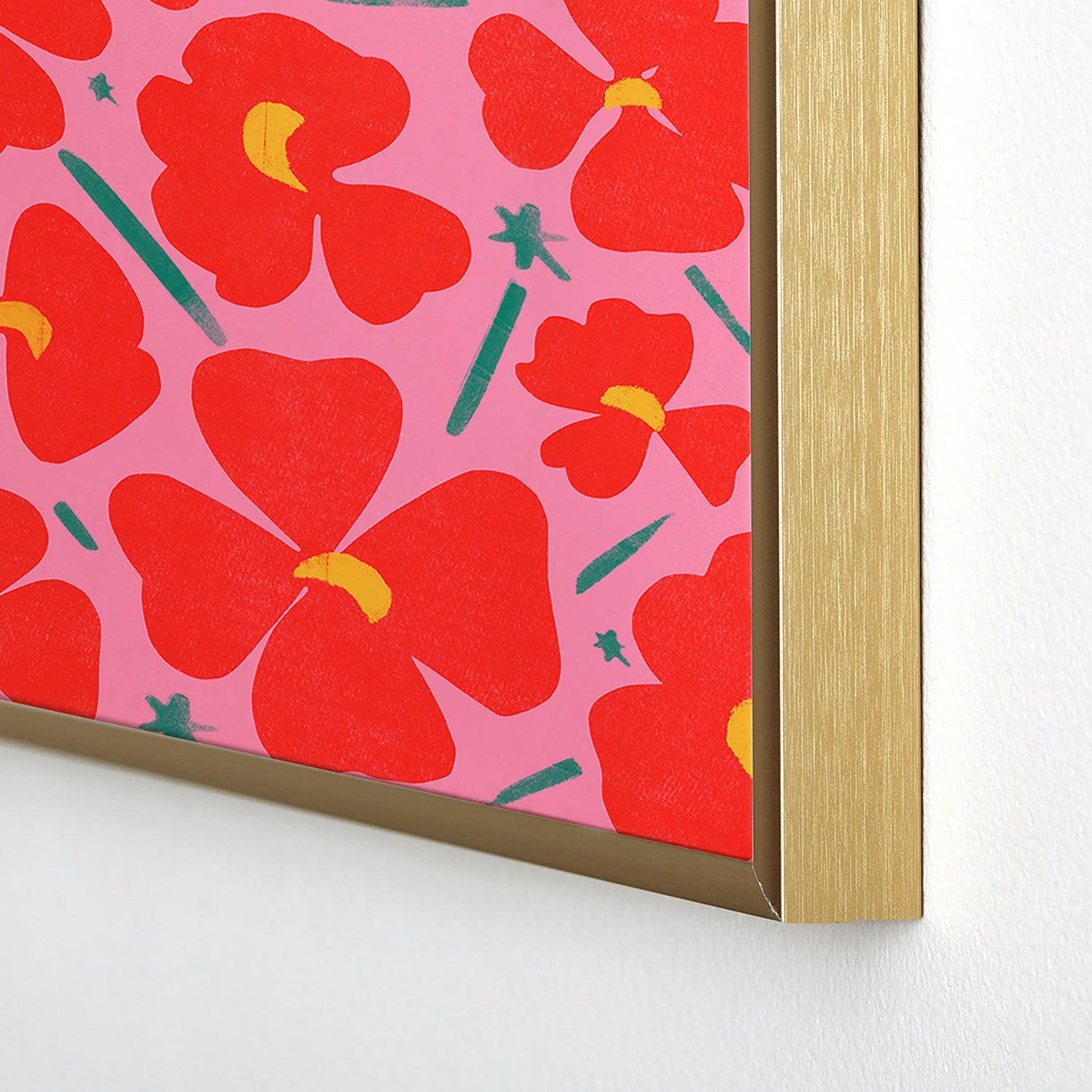 Garima Dhawan Merry1 Square Metal Framed Art Print