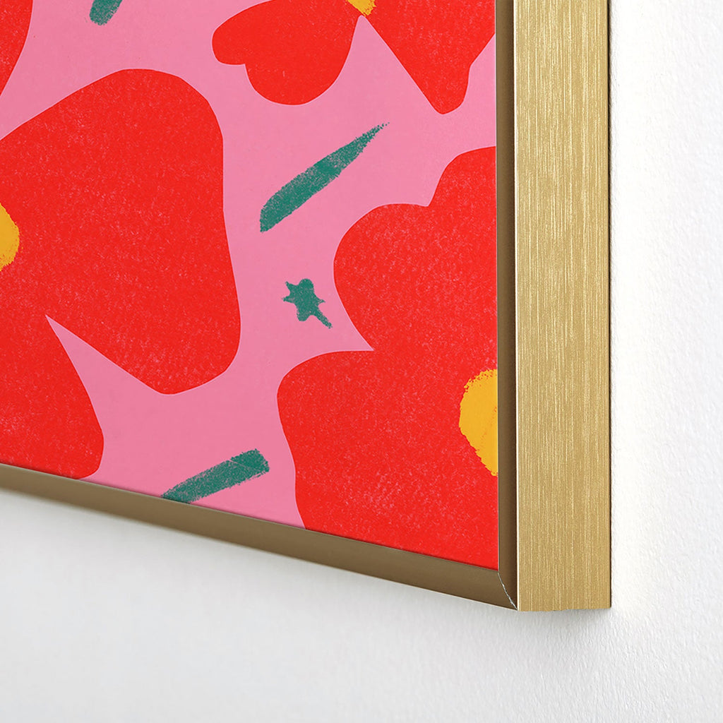 Garima Dhawan Merry1 Square Metal Framed Art Print