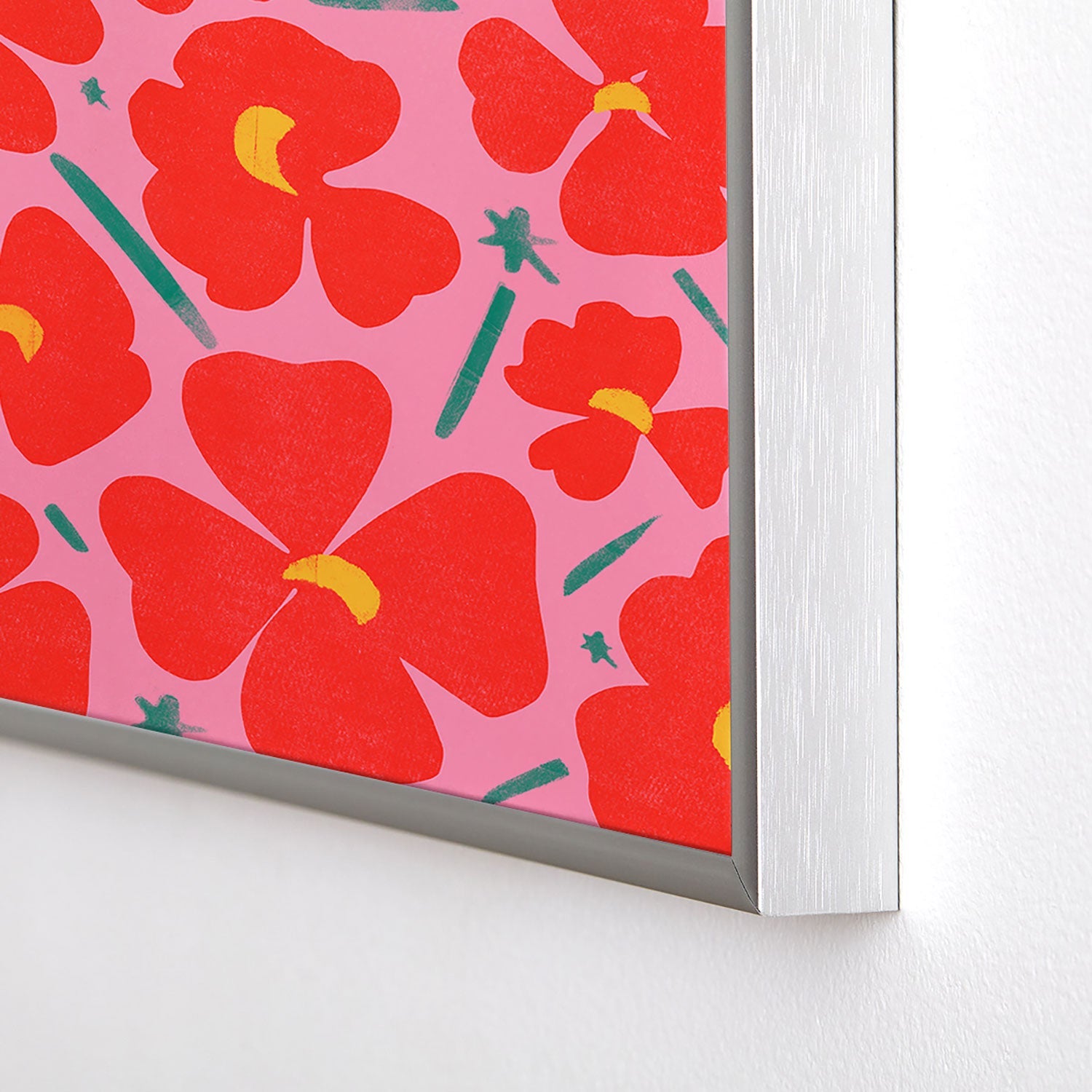 Garima Dhawan Merry1 Square Metal Framed Art Print