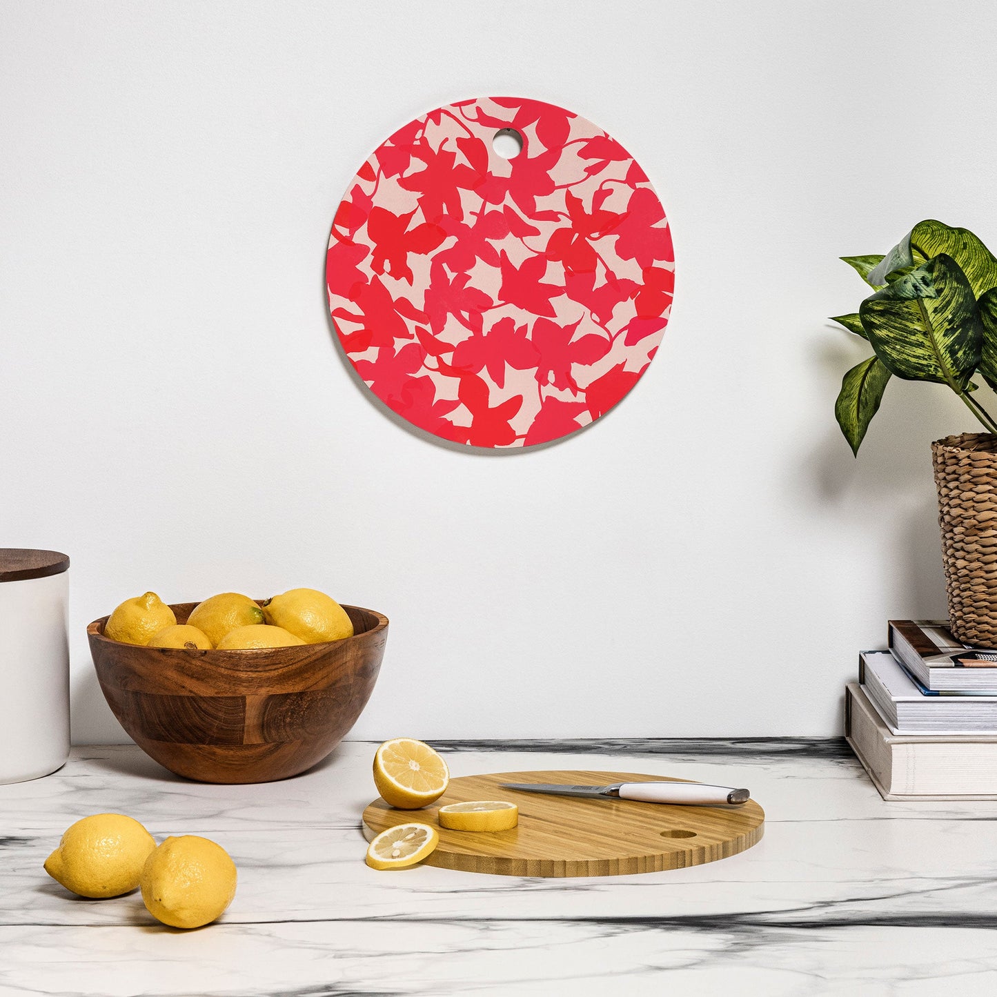 Garima Dhawan My Garden 1 Cutting Board Round