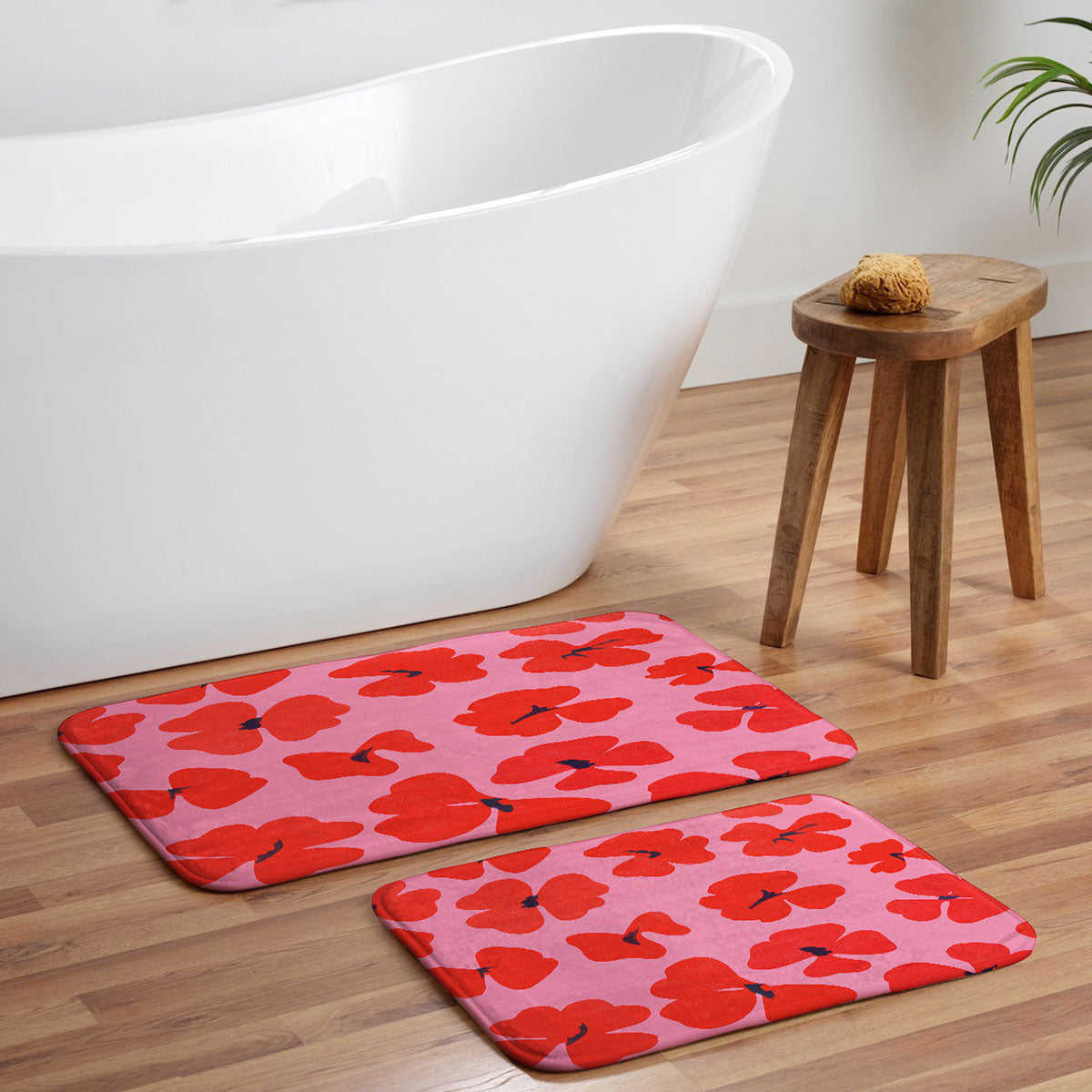 Garima Dhawan oxalis 2 Memory Foam Bath Mat