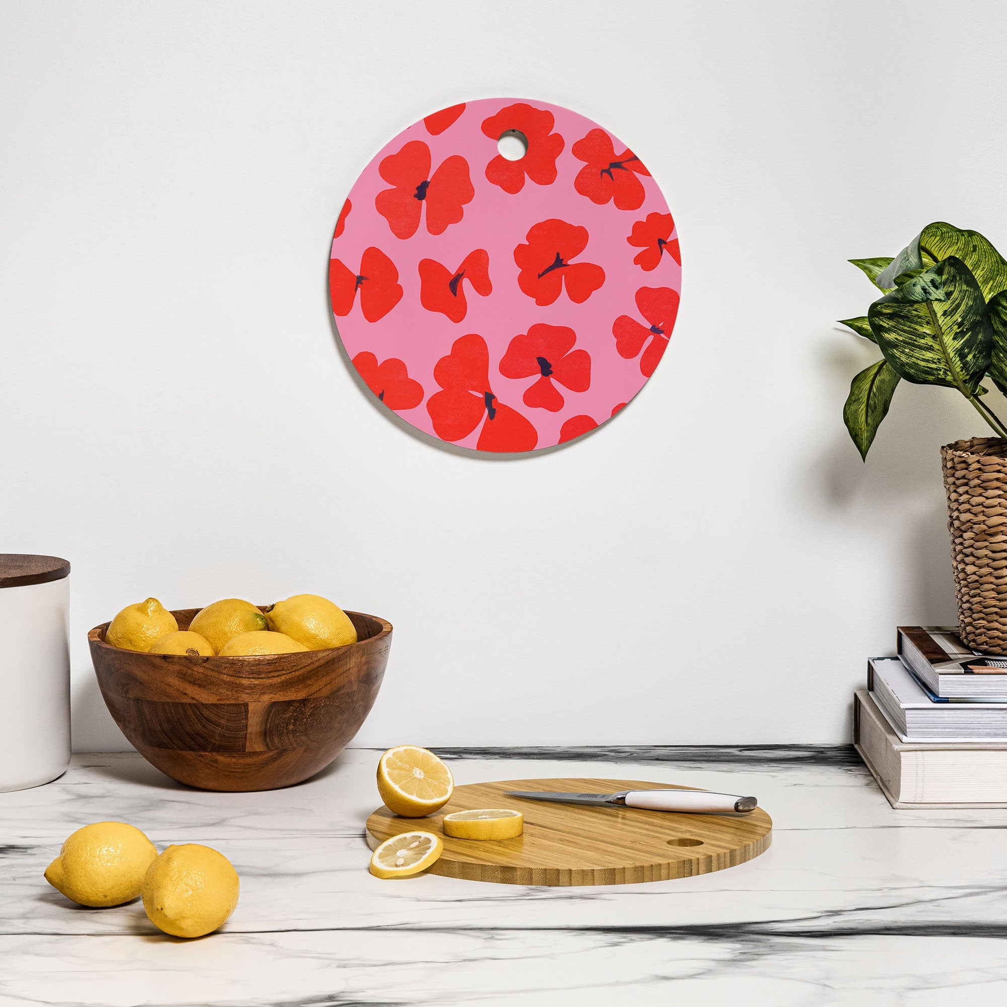 Garima Dhawan oxalis 2 Cutting Board Round