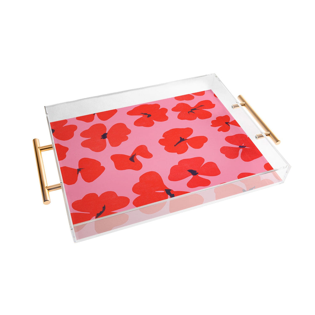 Garima Dhawan oxalis 2 Acrylic Tray
