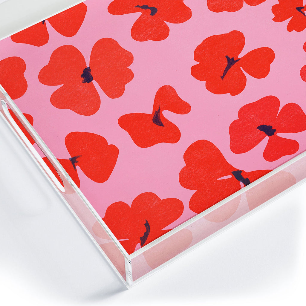 Garima Dhawan oxalis 2 Acrylic Tray