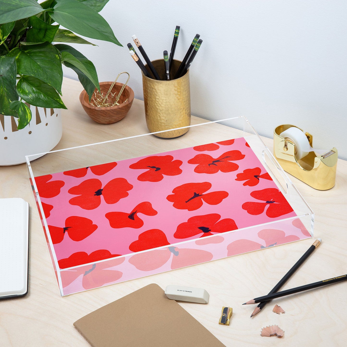 Garima Dhawan oxalis 2 Acrylic Tray
