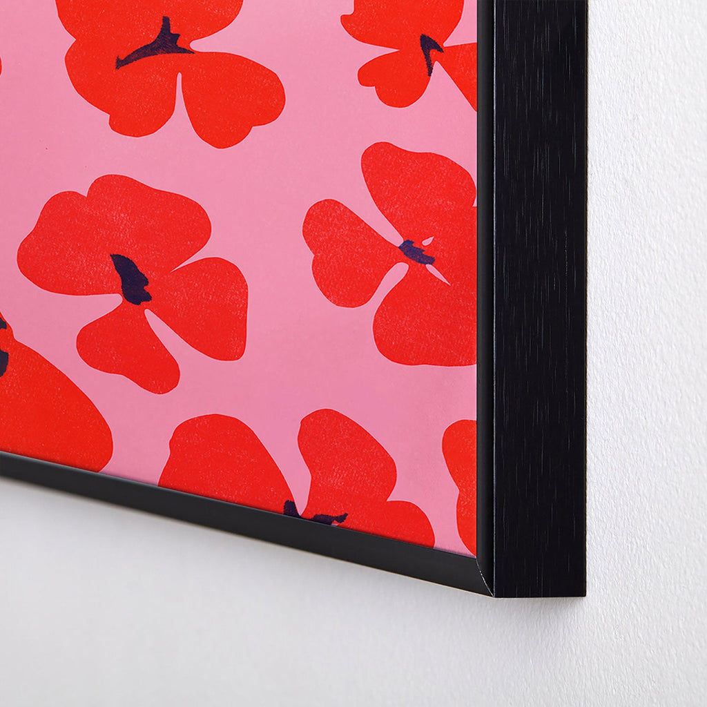 Garima Dhawan oxalis 2 Square Metal Framed Art Print